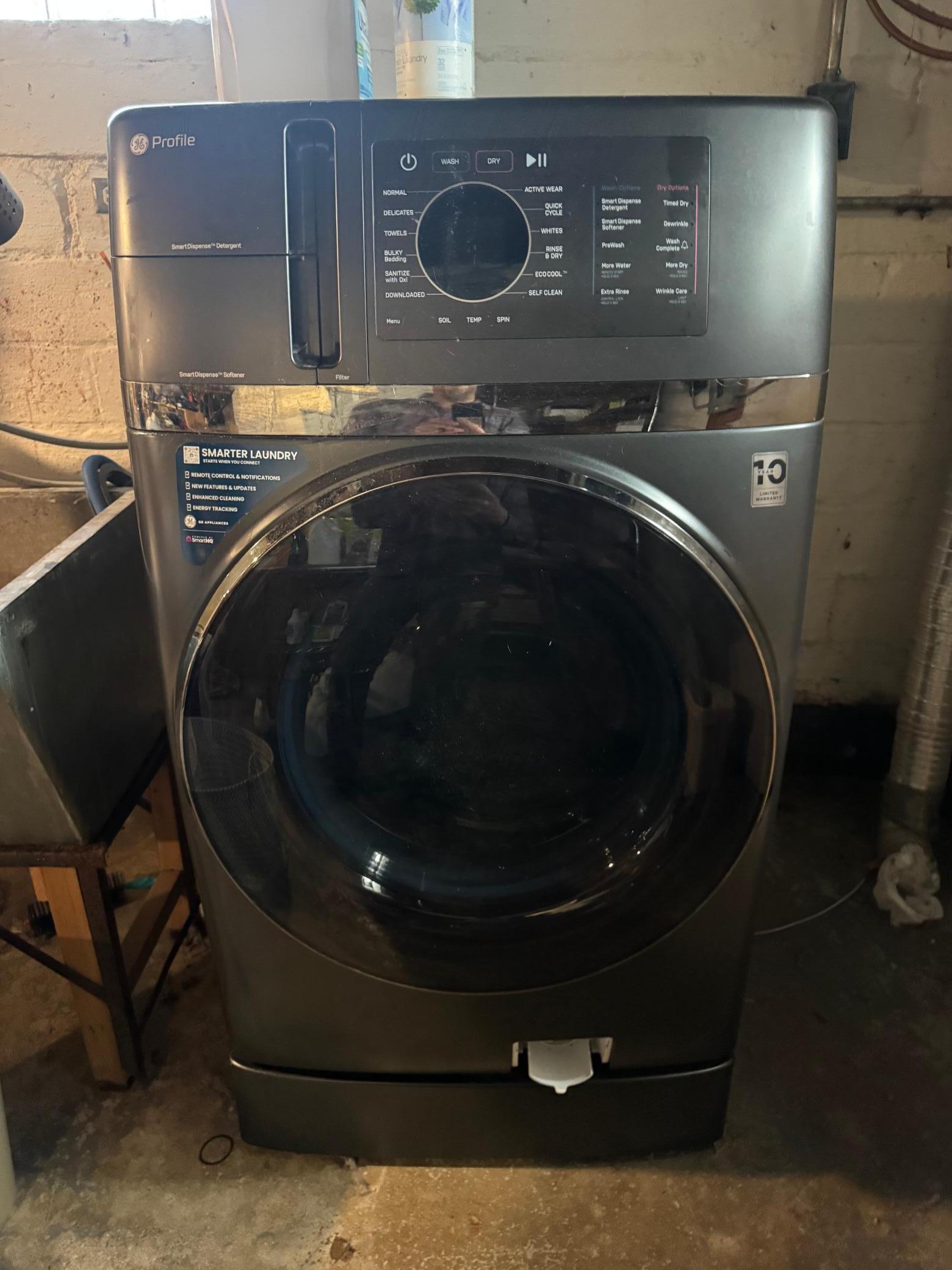 New combination washer/dryer