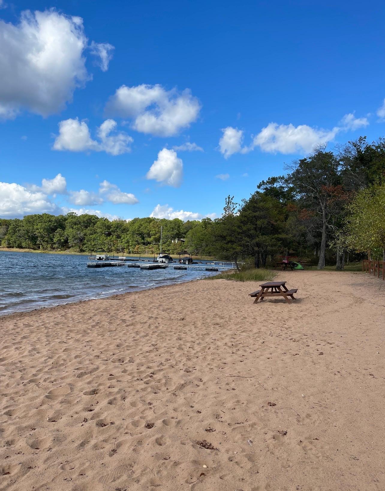 Little Bear Lake. 2-3 minute walk from the property