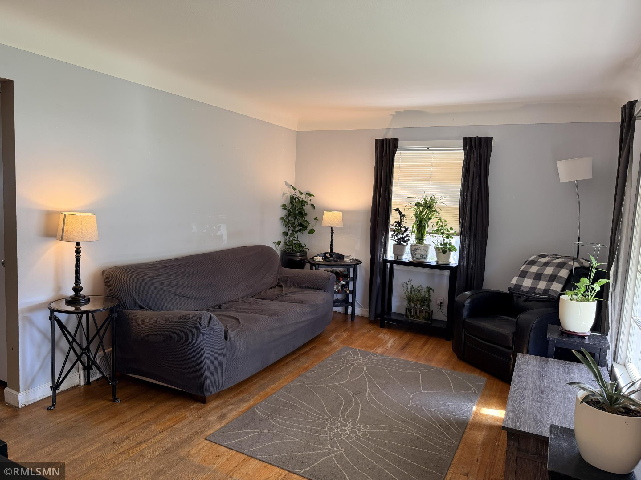 Living space with plenty of natural light!