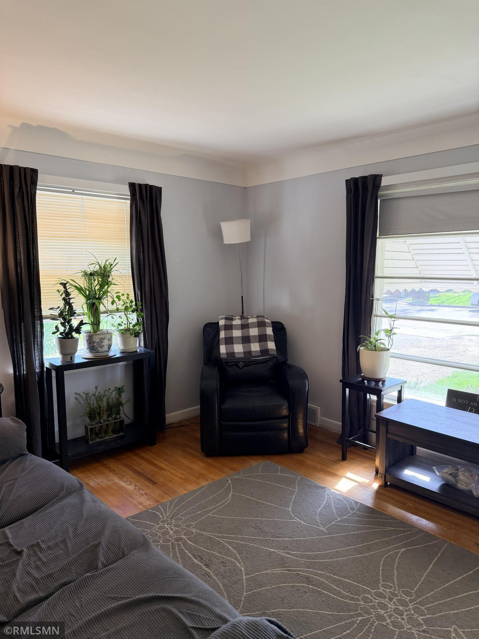 Enjoy comfortable spaces in the living room as you enter the home!