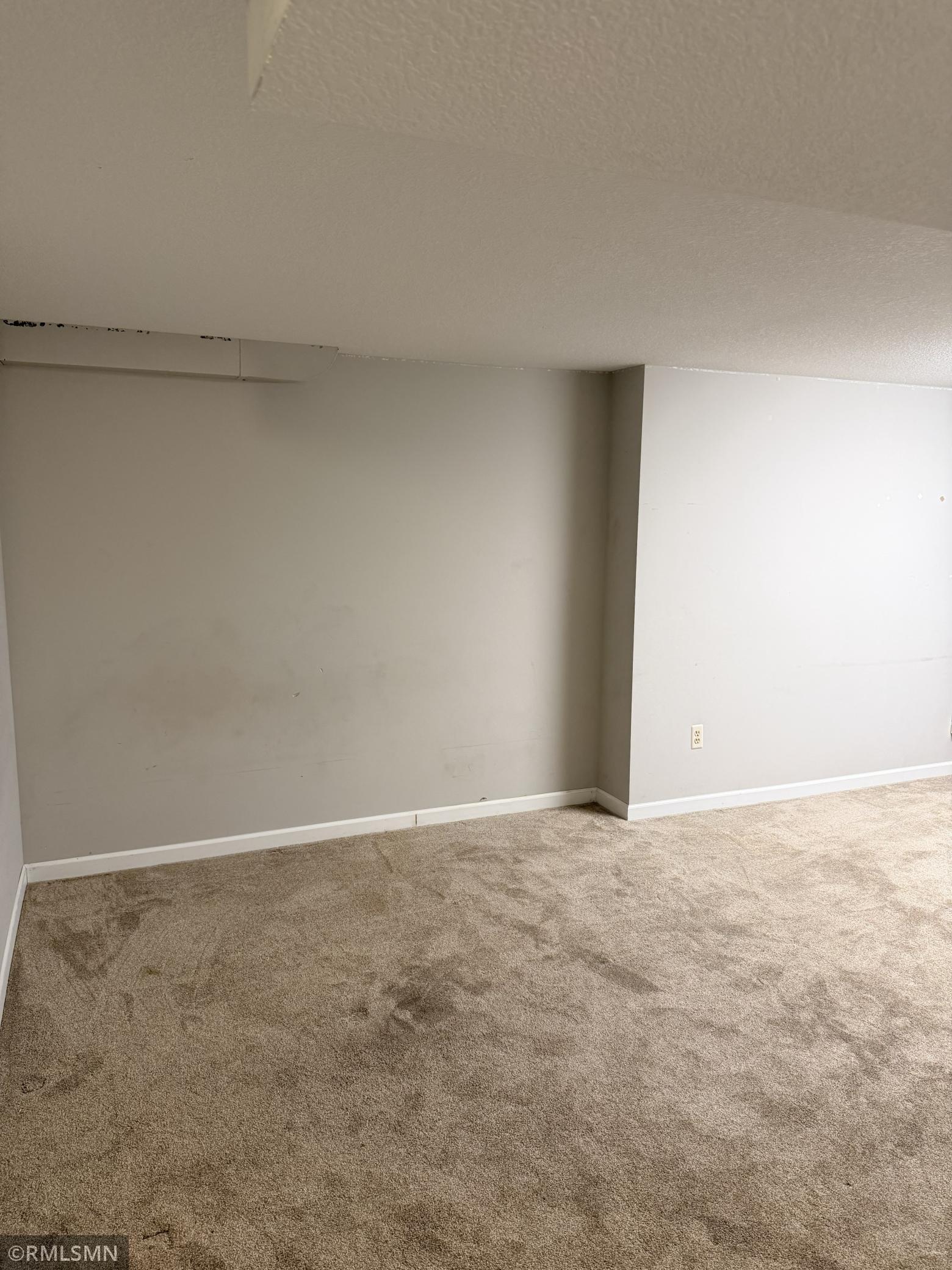 New carpet when basement was re-done!