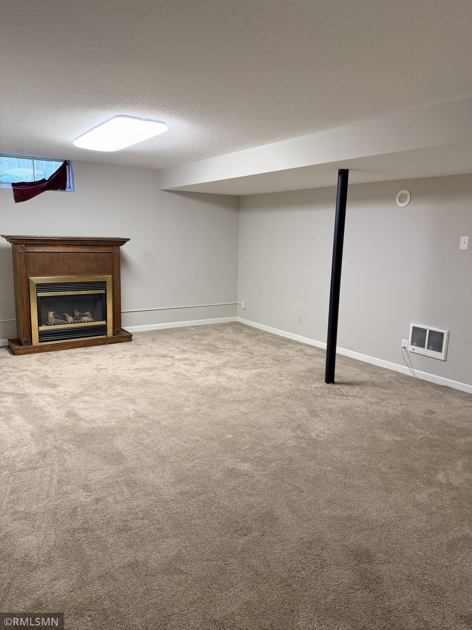 Wonderful finished space in lower level