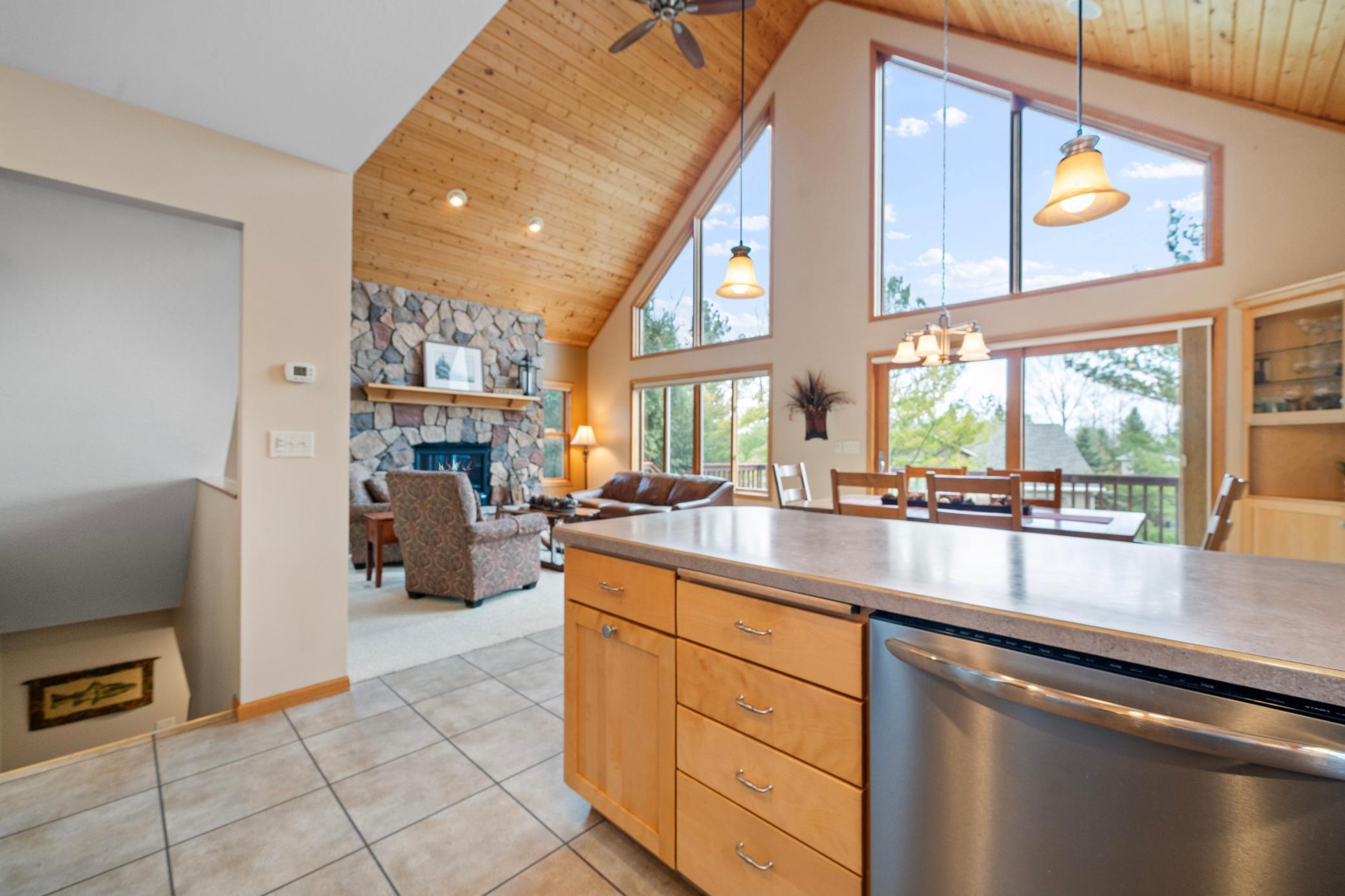 View from the kitchen