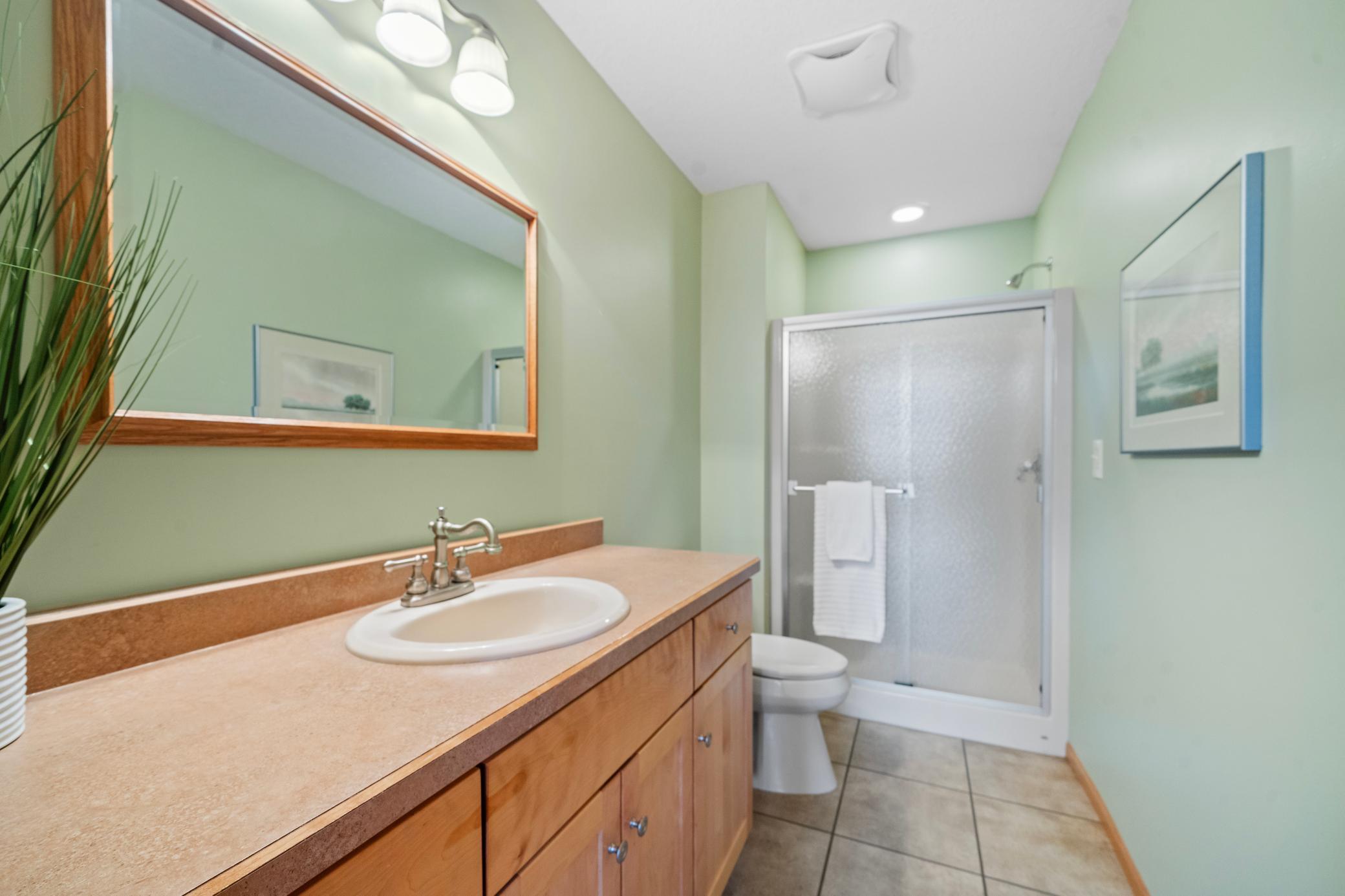 Main floor bathroom