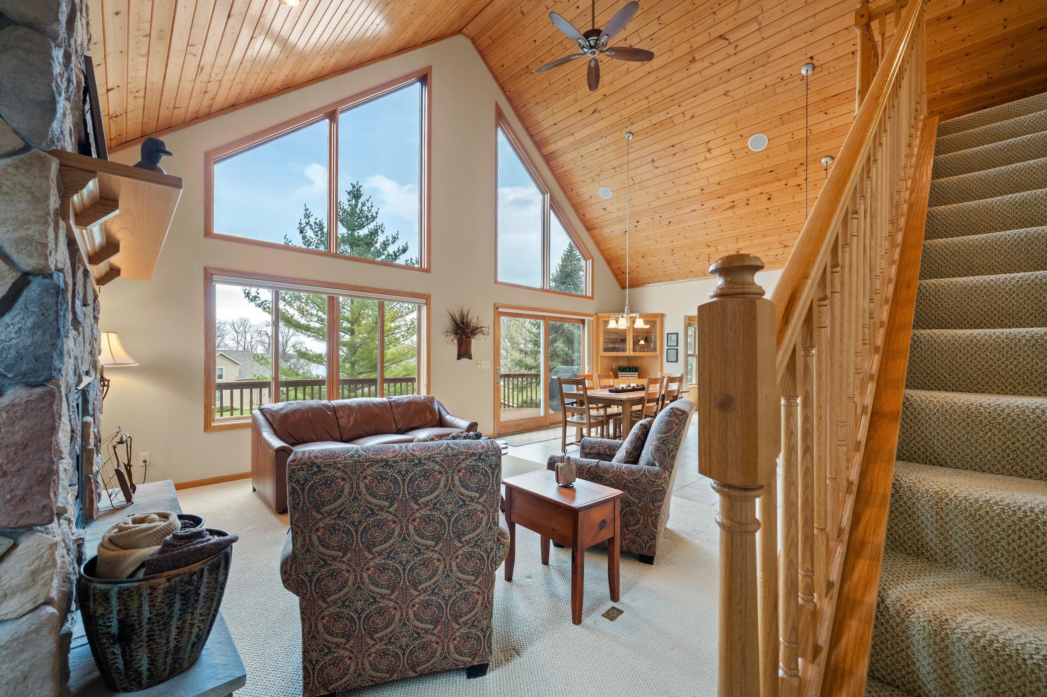 As we head upstairs check out the views one more time...