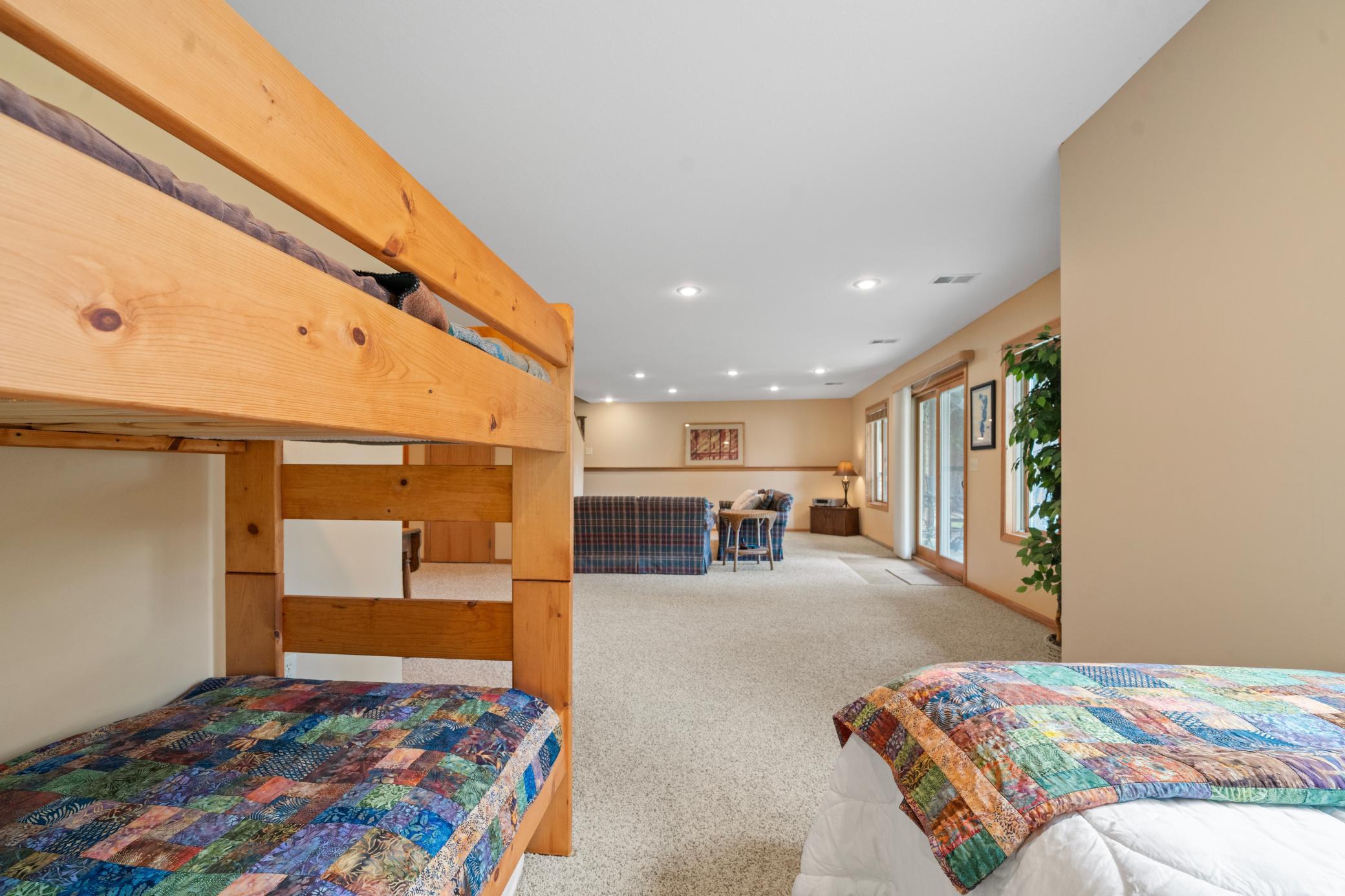 This area is directly under the sunroom