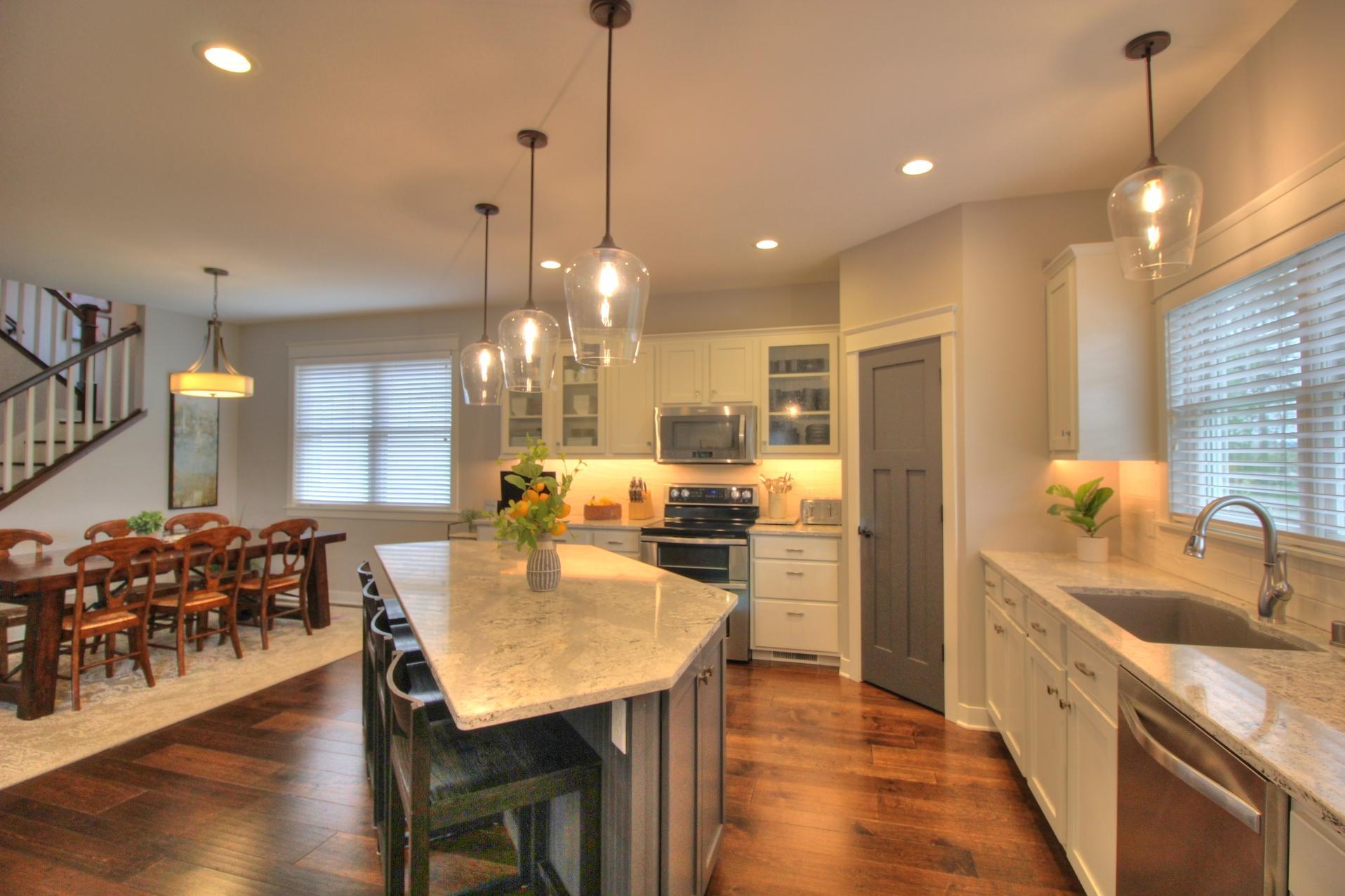 A Large Open Kitchen