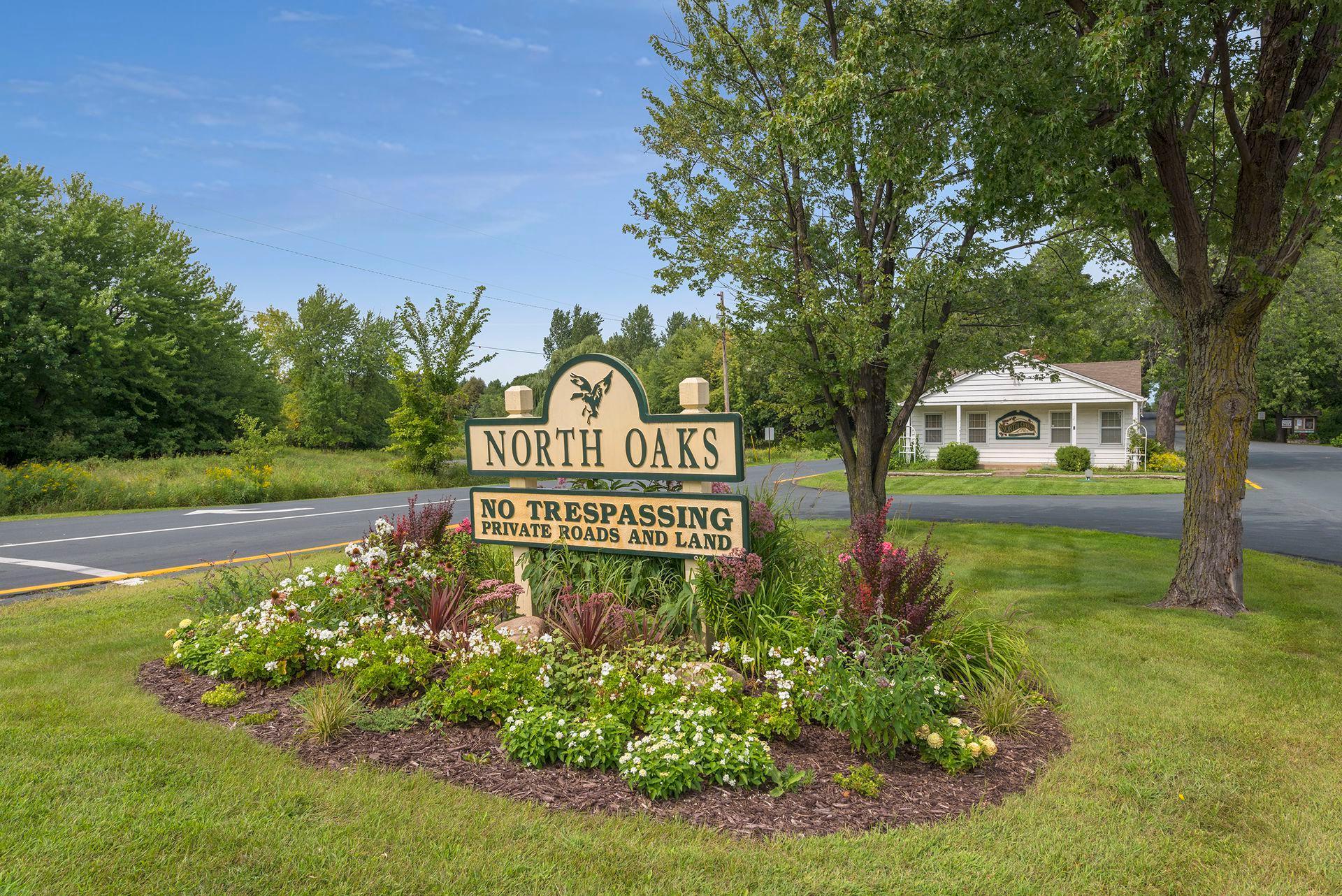 North Oaks entrance