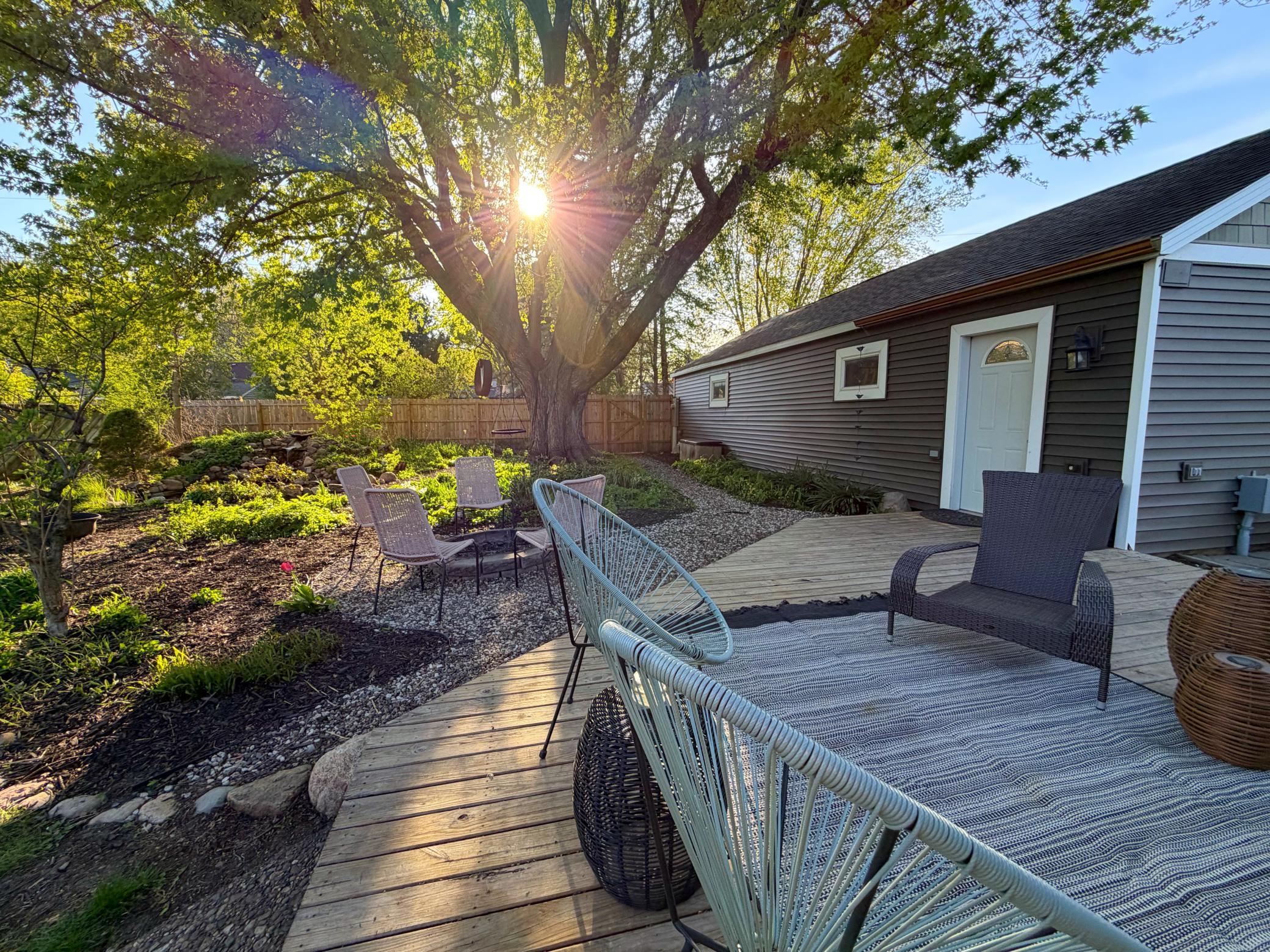 backyard oasis
