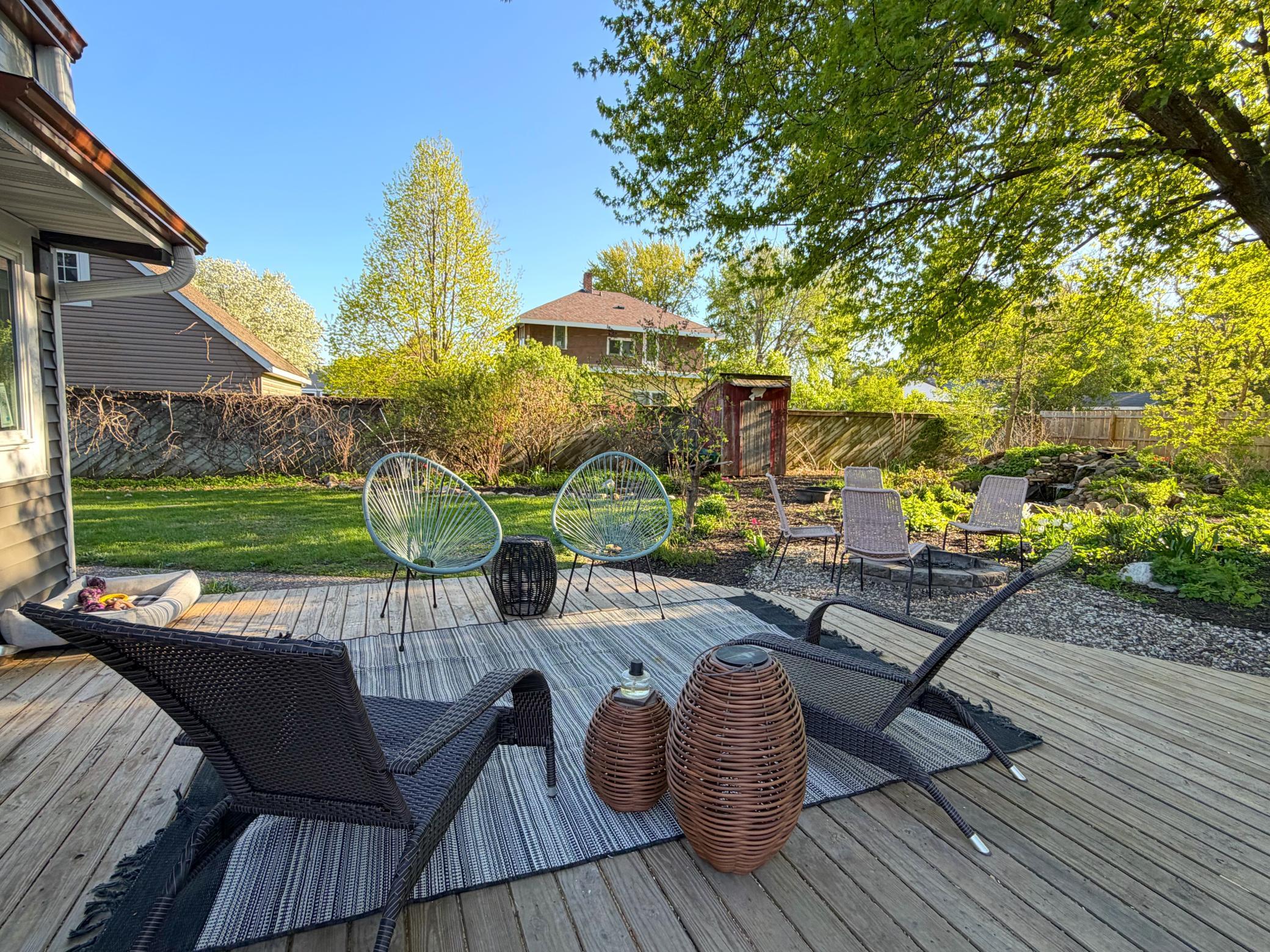 backyard deck