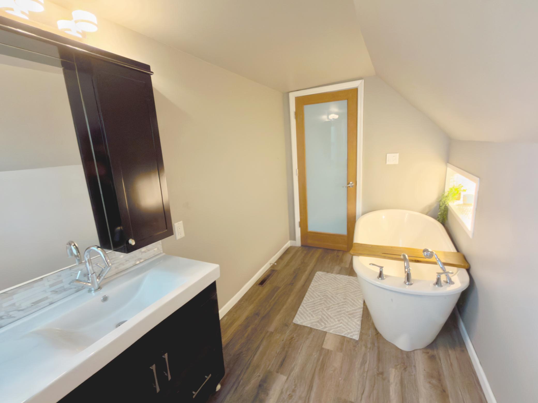 Upstairs bath