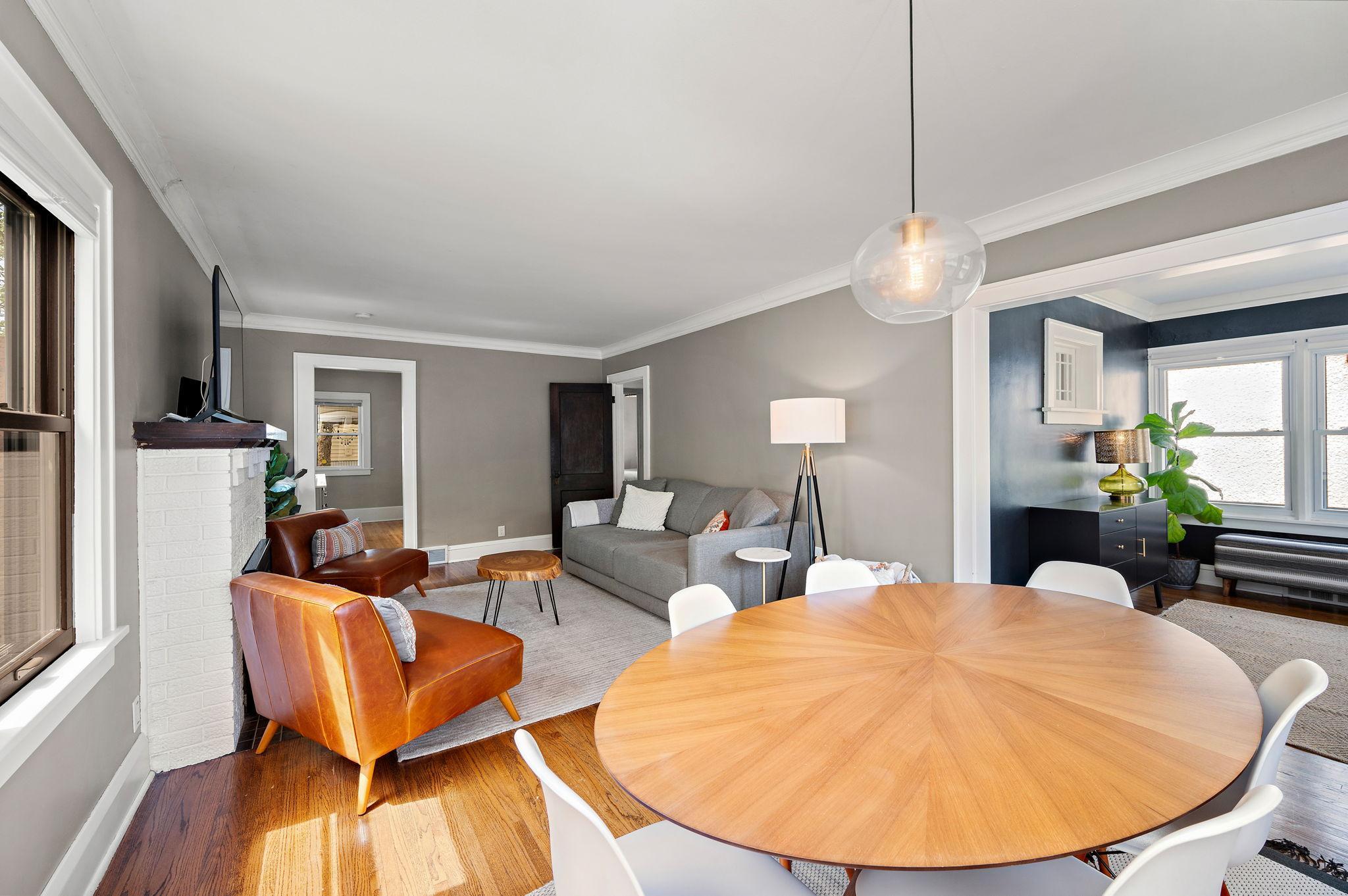 Tons of natural light throughout the home