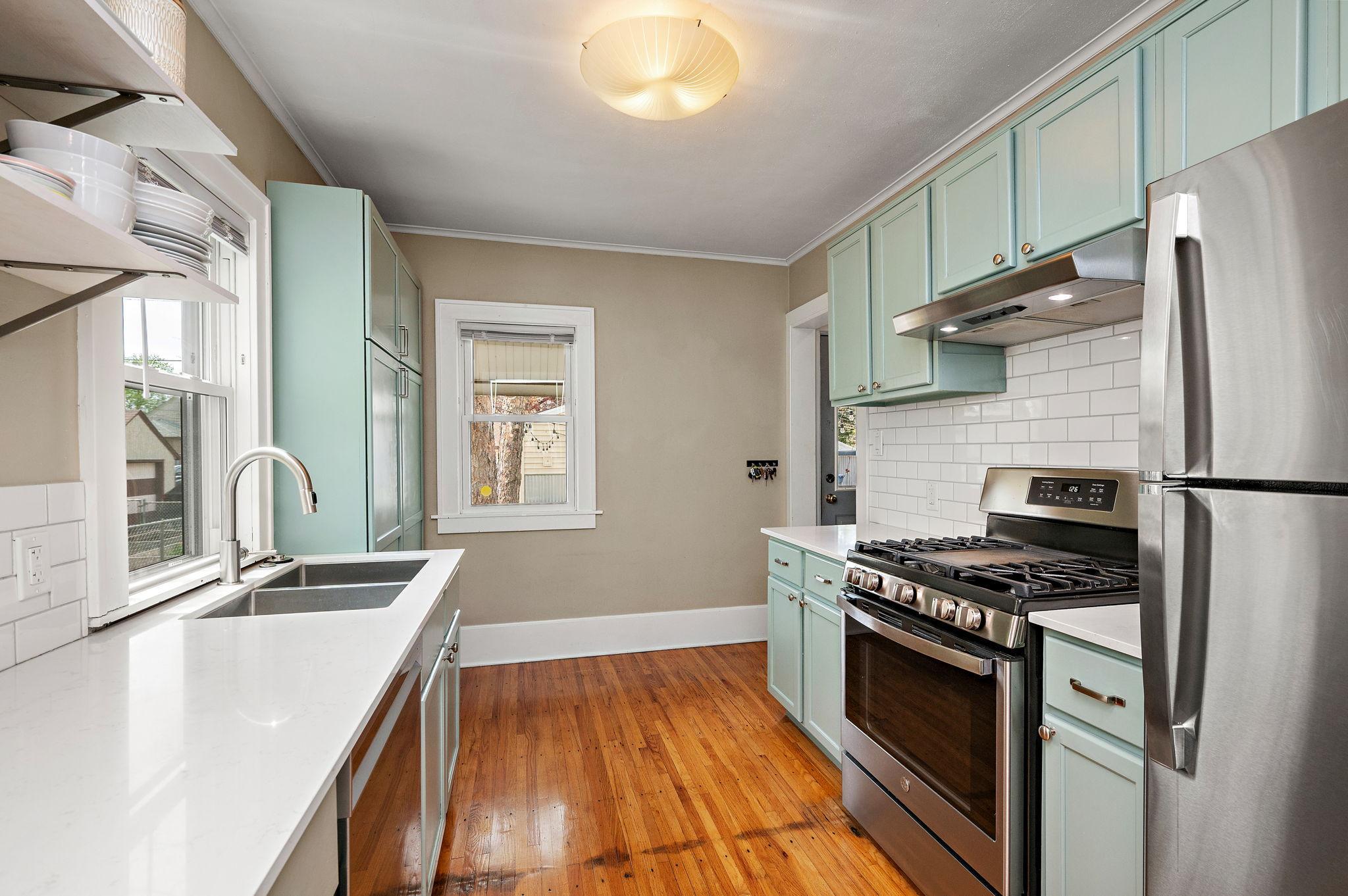 Stainless steel appliances
