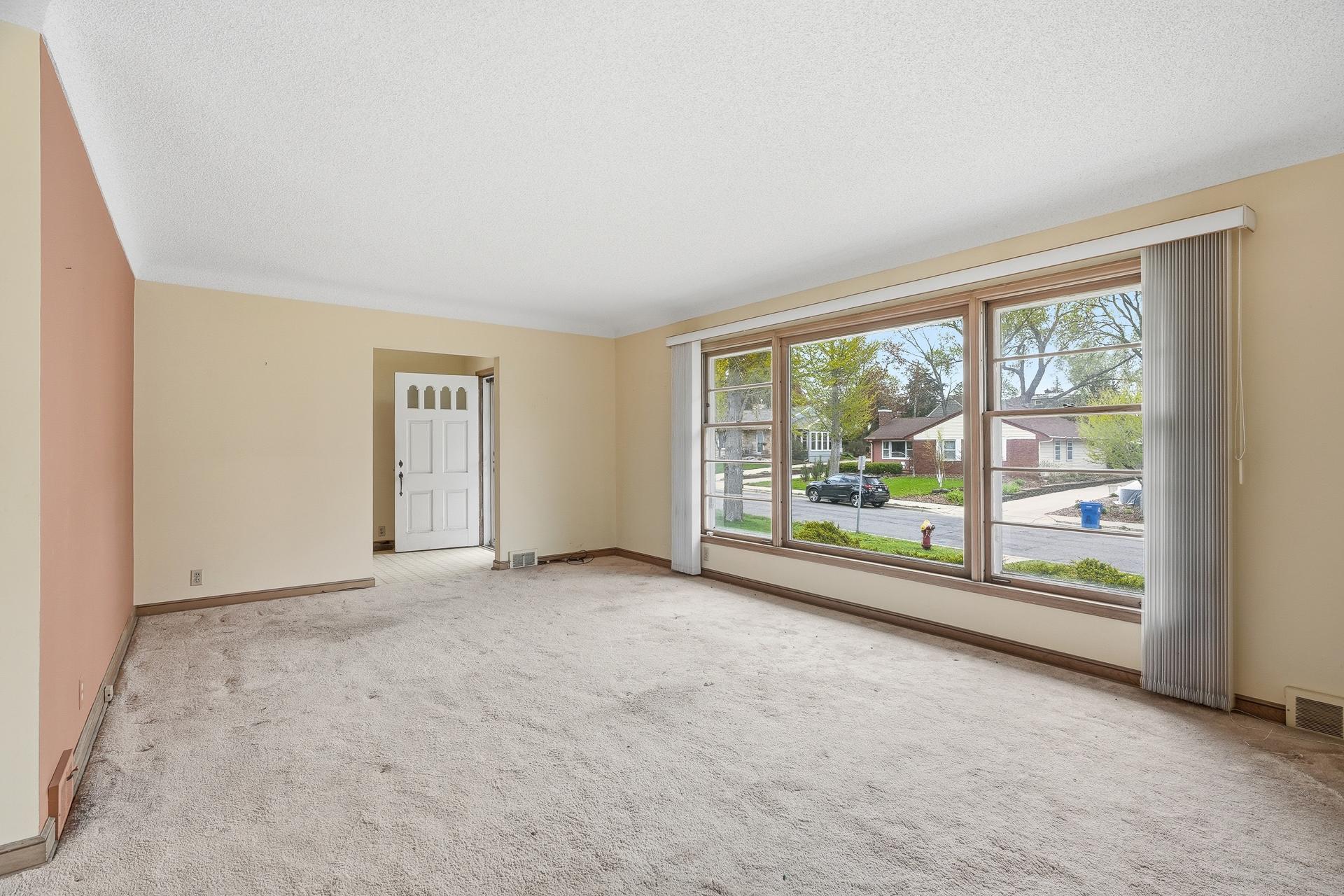 Living Room window is original.