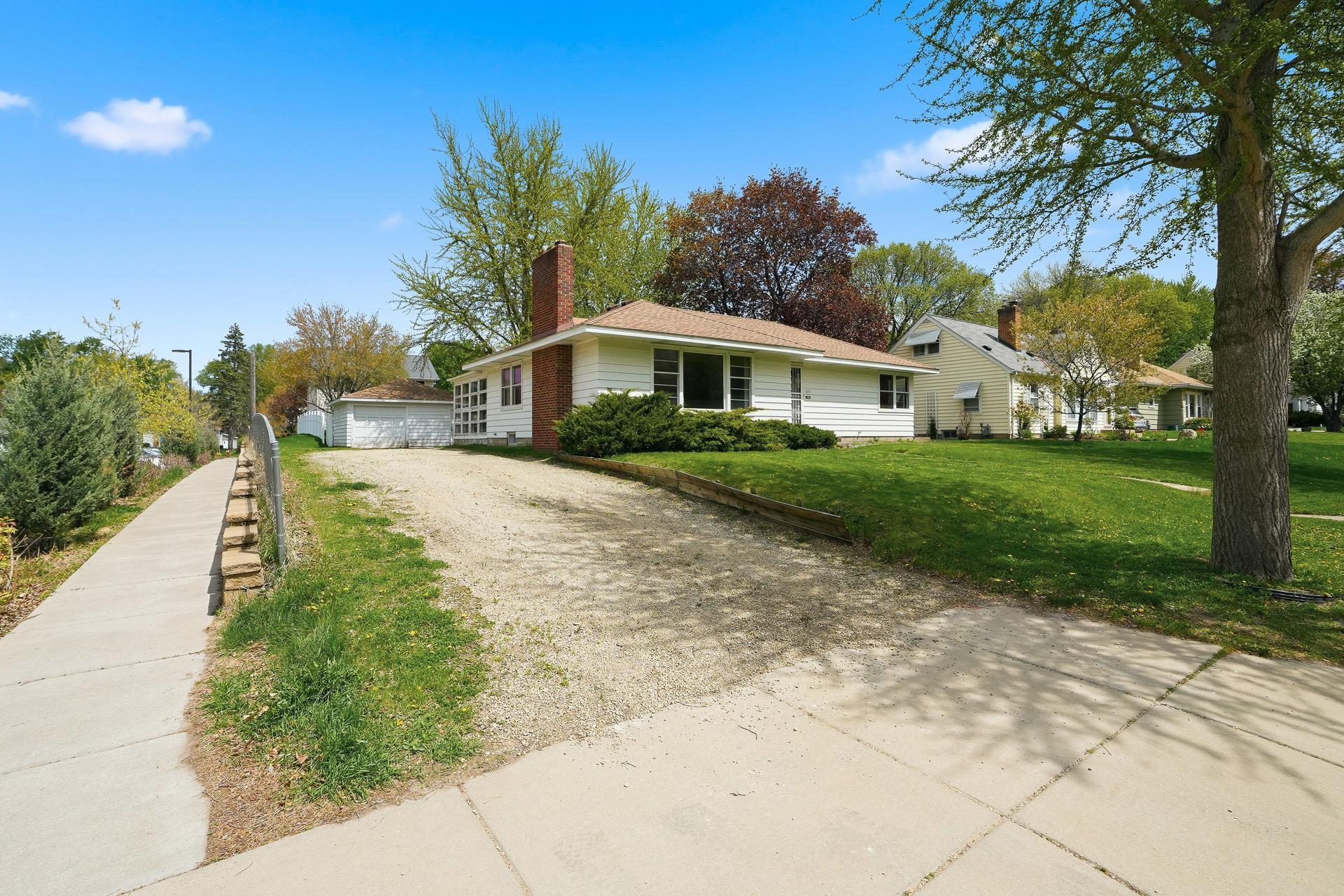 Public easement adjacent to property.