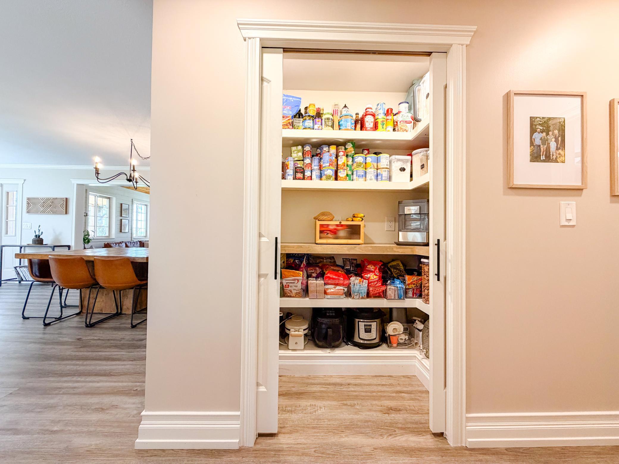 Large walk in pantry