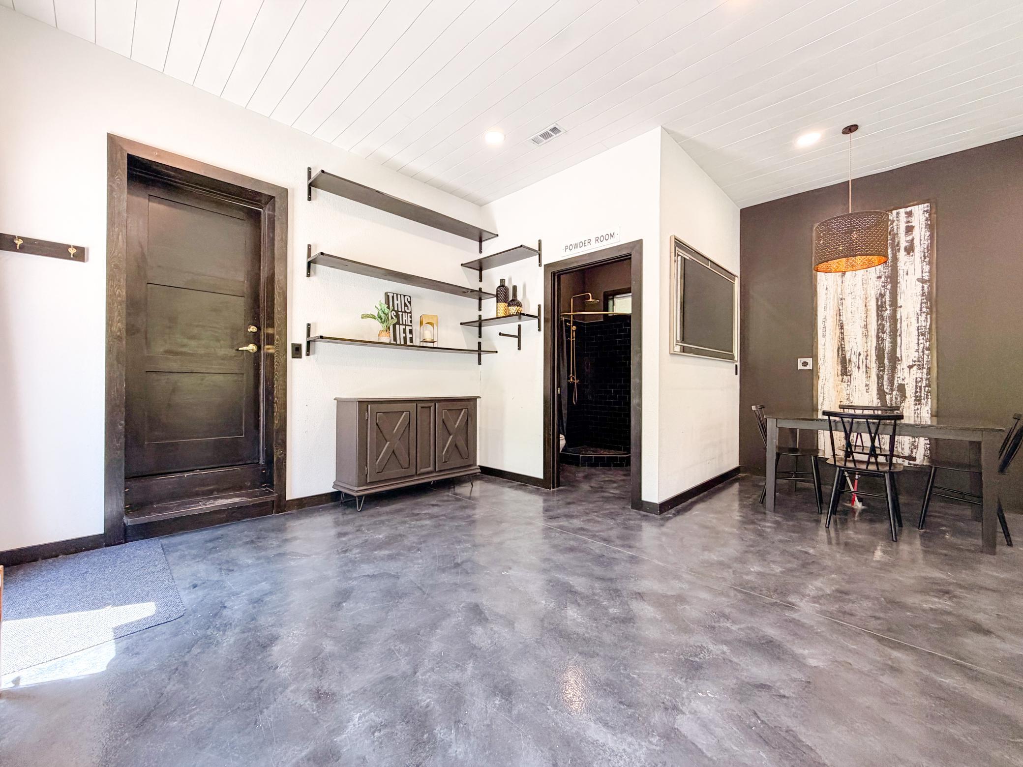 Accessory dwelling off garage