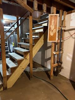 basement stairs