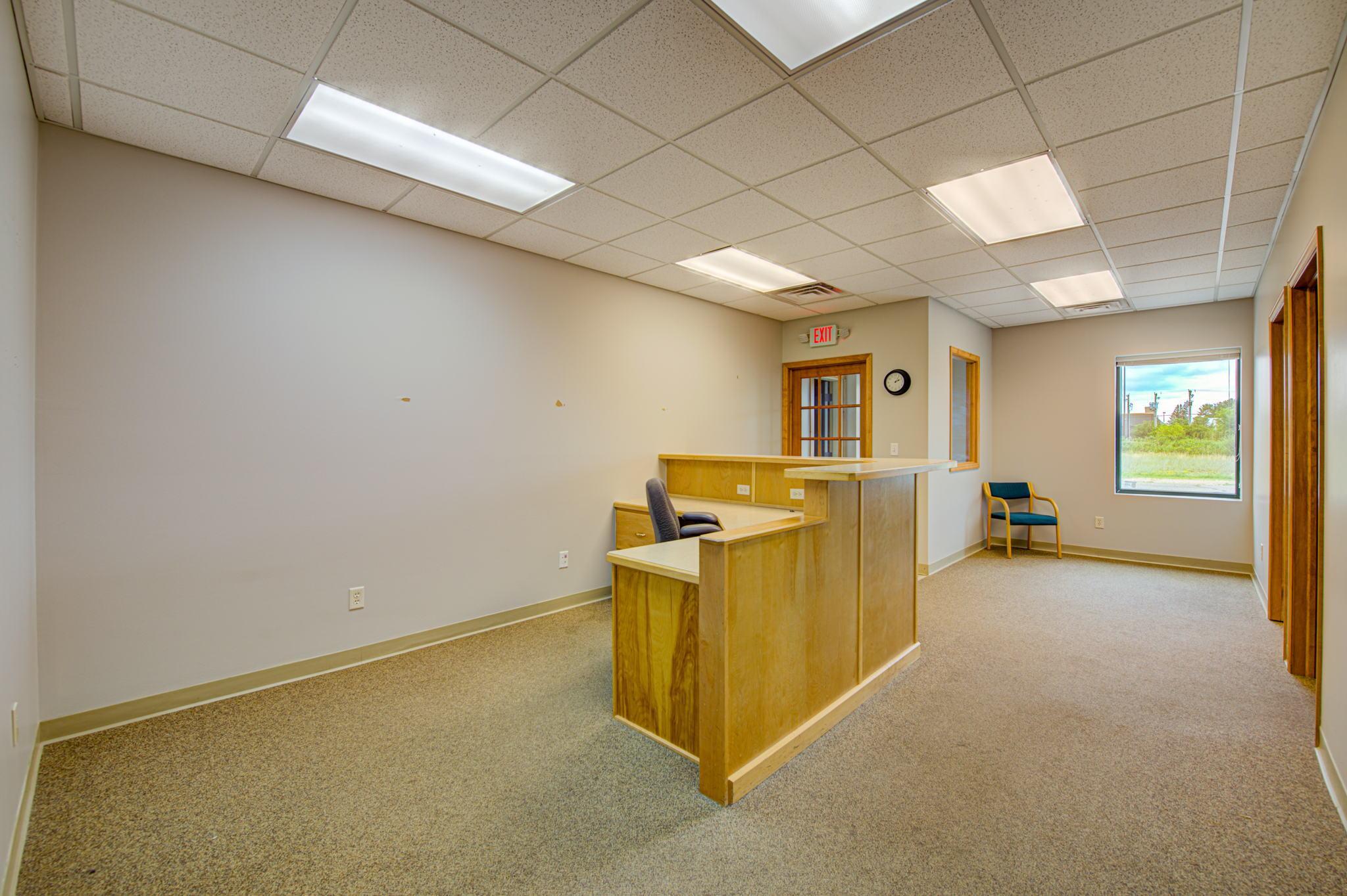 Reception desk