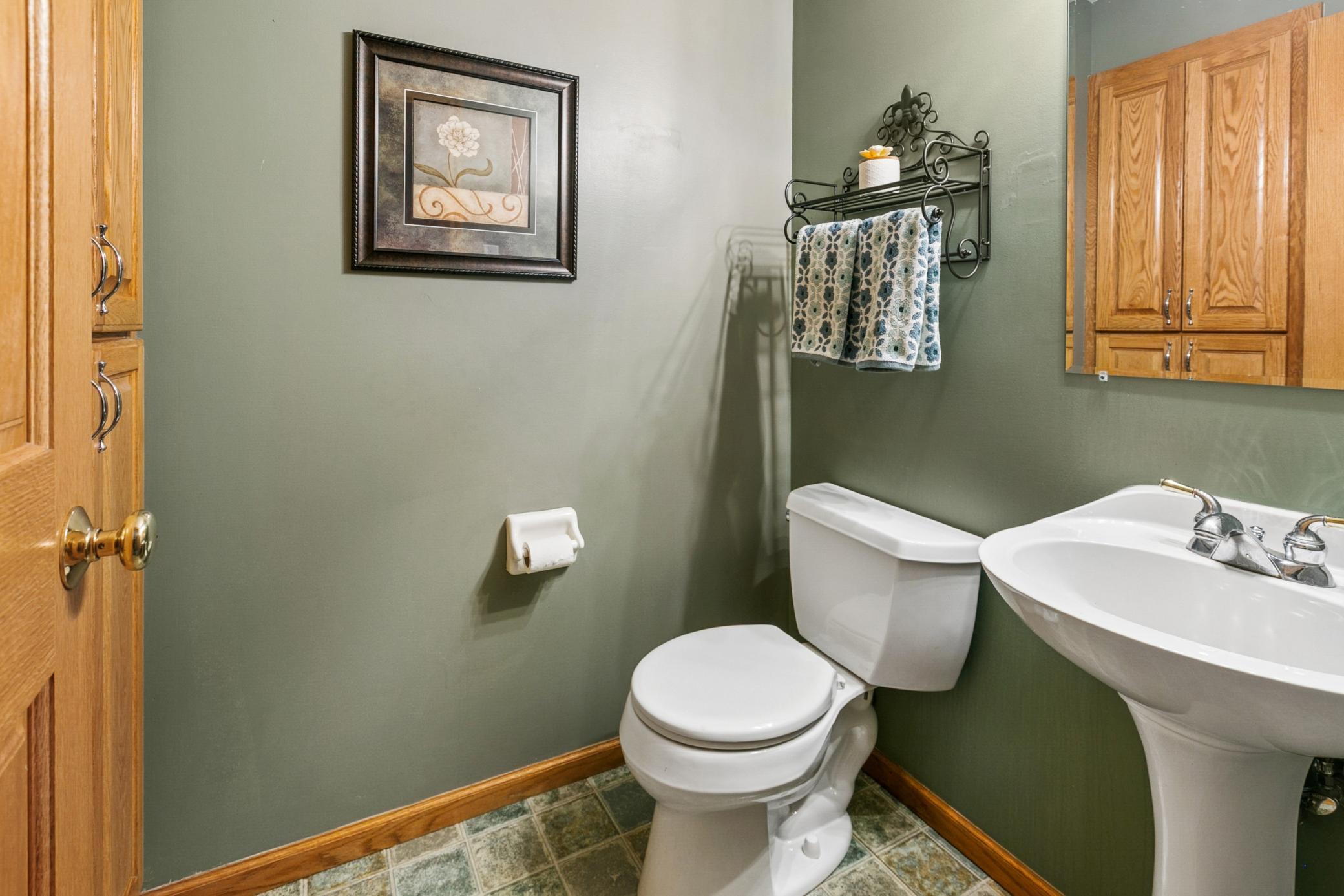Main Level Half Bathroom