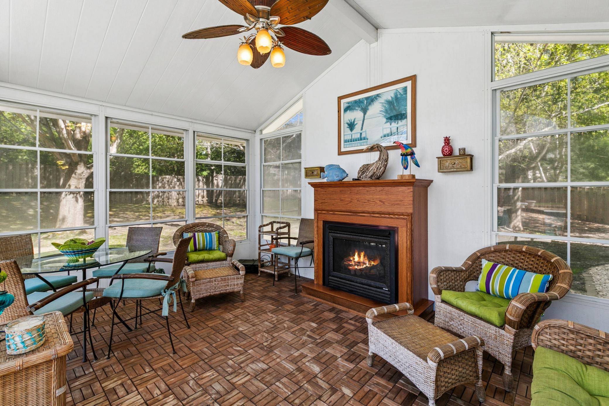 Inside the Pool House