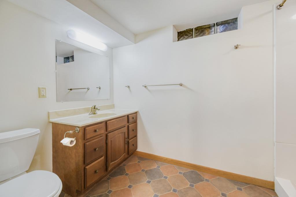 Basement Bathroom with Shower