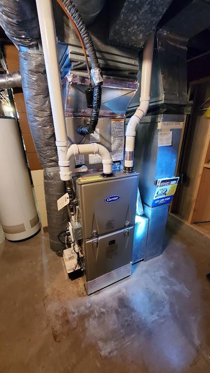 Brand new furnace in February 2026.