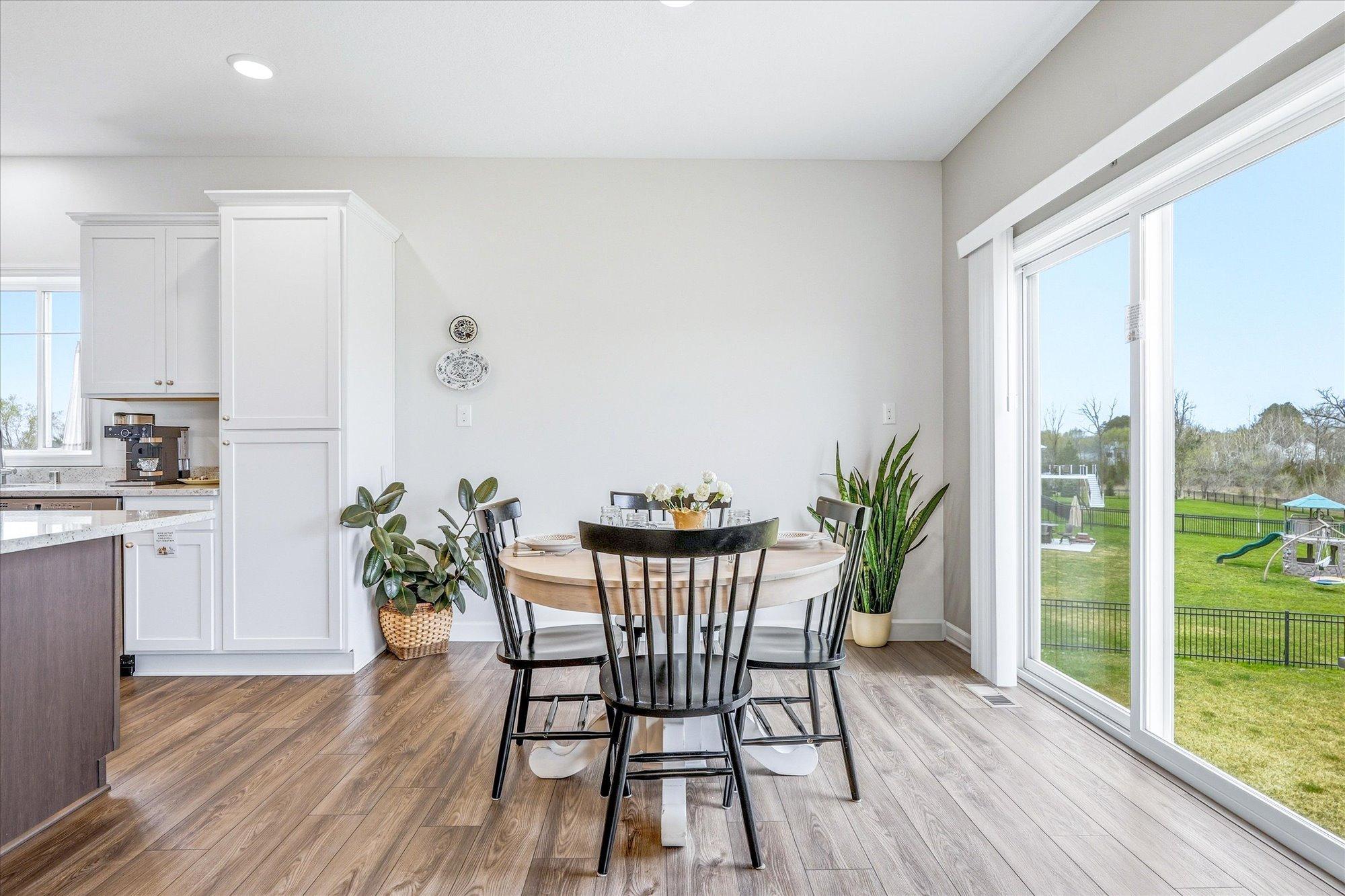 The dining room is large enough for an 8 person table! Add equity by building your dream deck, or expand the living space by adding a four season porch.