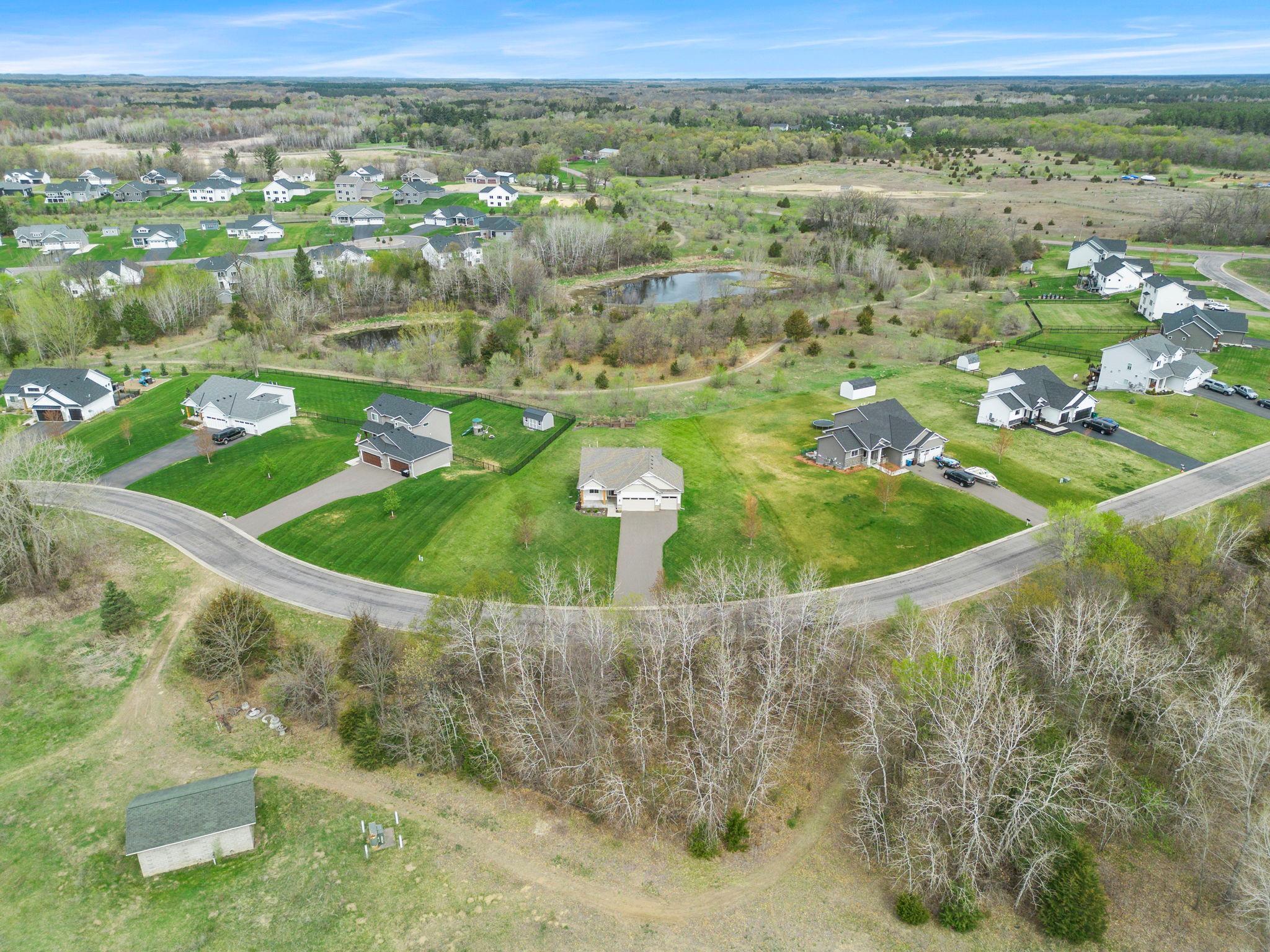Another view of some of the walking trails in this neighborhood. Your nature walk awaits just steps outside your home.