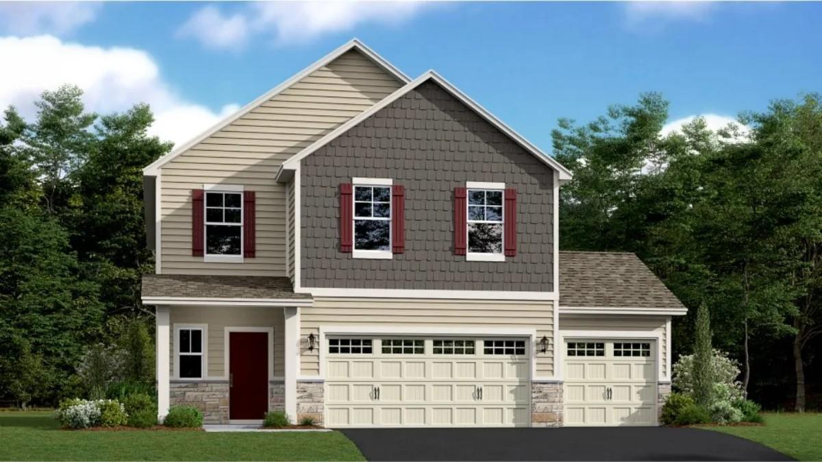 (Artist rendering, actual homes colors and finishes will vary) Welcome to the Sequoia in Gonz Lake!