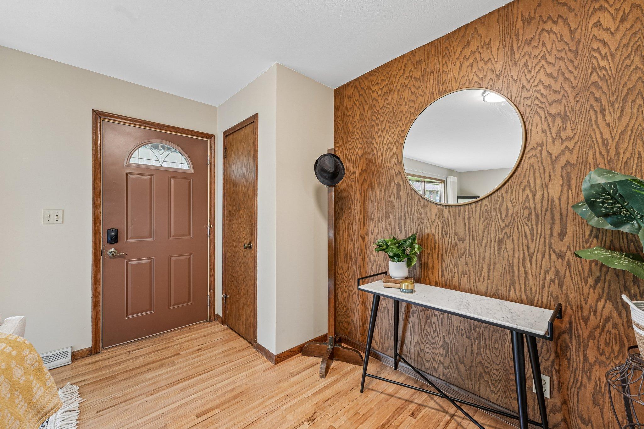 Welcoming enterance