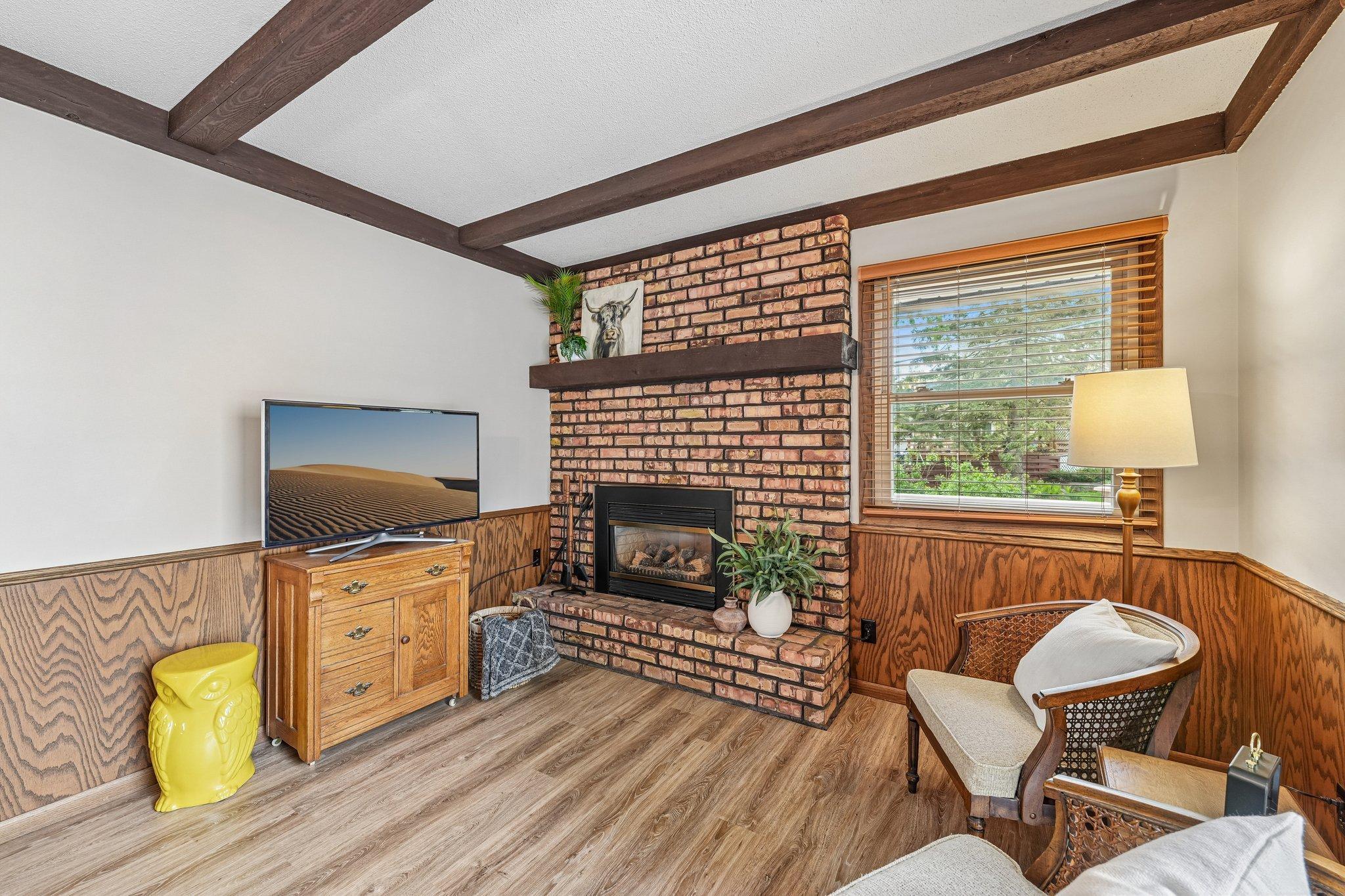 Gas fireplace
