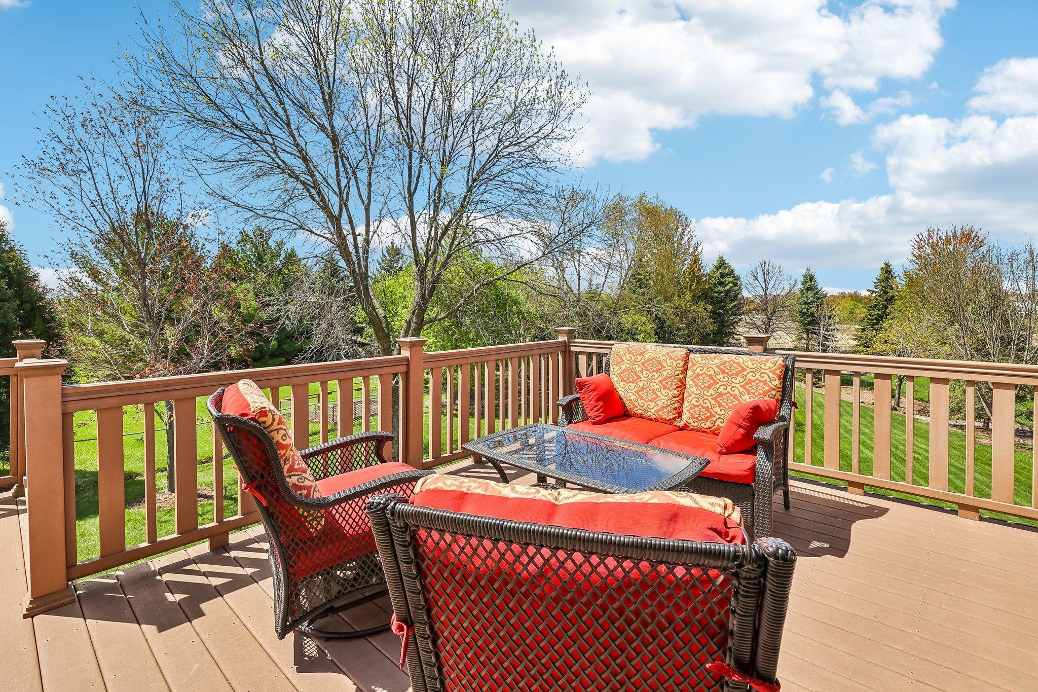 Relax on your maintenance free deck!