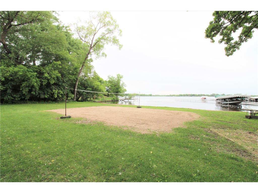 Volleyball by the lake