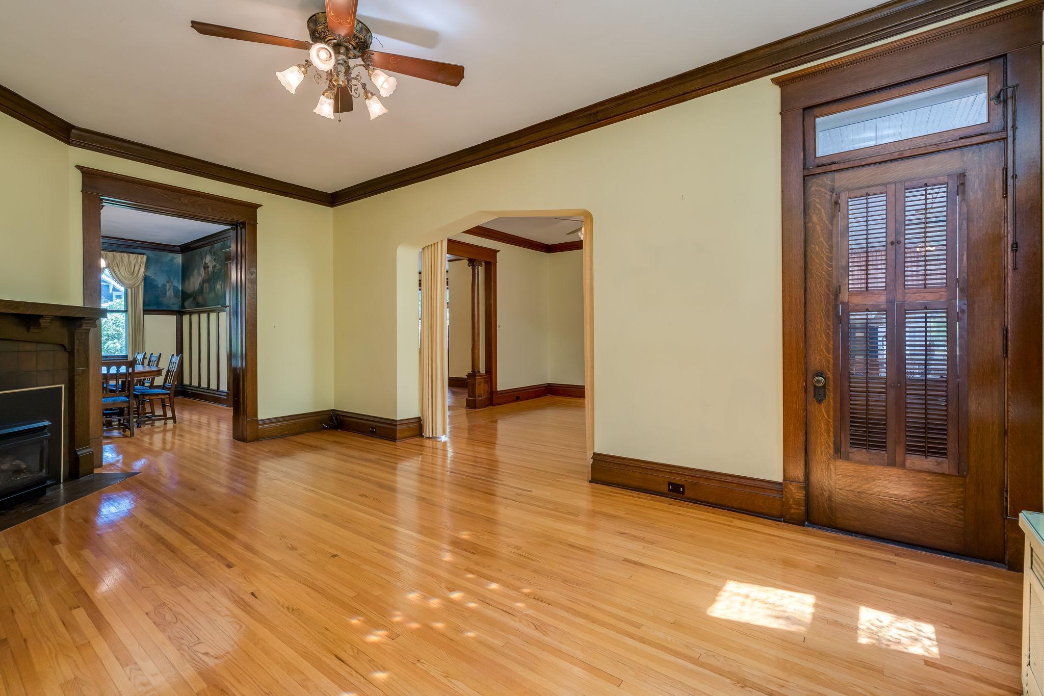 Beautiful hard wood floors