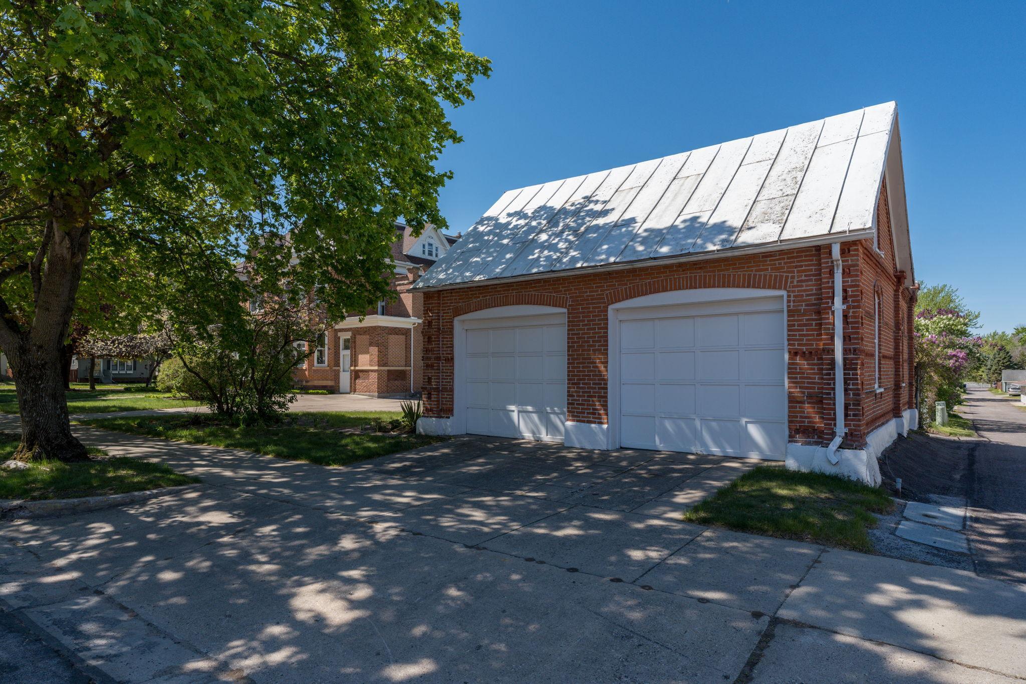 2 Car Garage Stall access