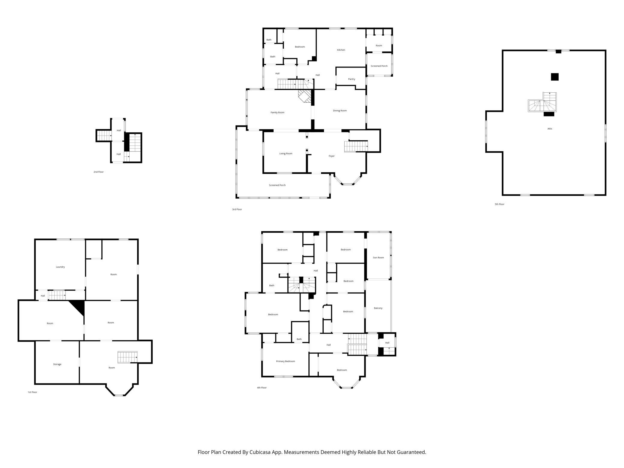 Floorplan of home