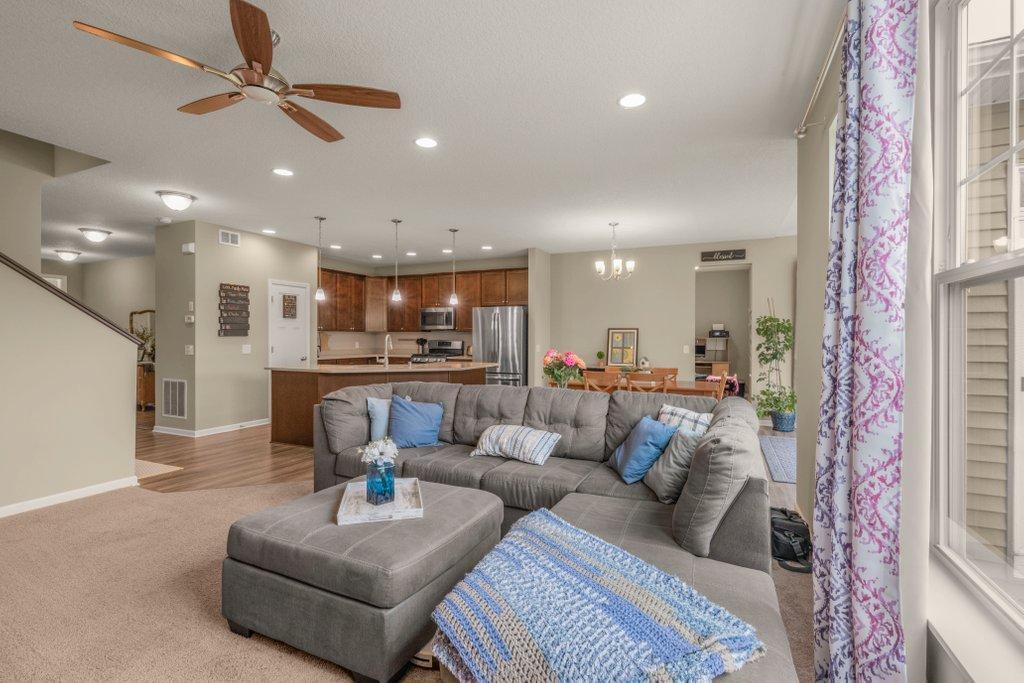 Open floorpan, large island with wonderful natural light - perfect for entertaining and day-to-day living