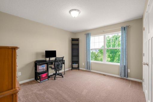 Bedroom 4. The loft and 4 bedrooms as well as the laundry room are all on the upper level!