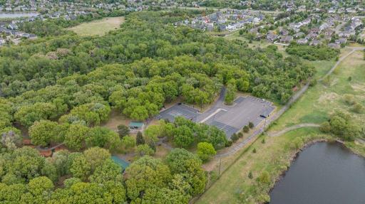 The neighborhood trailhead is just 2 houses. The seemingly endless trails lead to the local park and onto Three Rivers/Elm Creek one direction and all the way to the Mississippi/W River Rd to the East