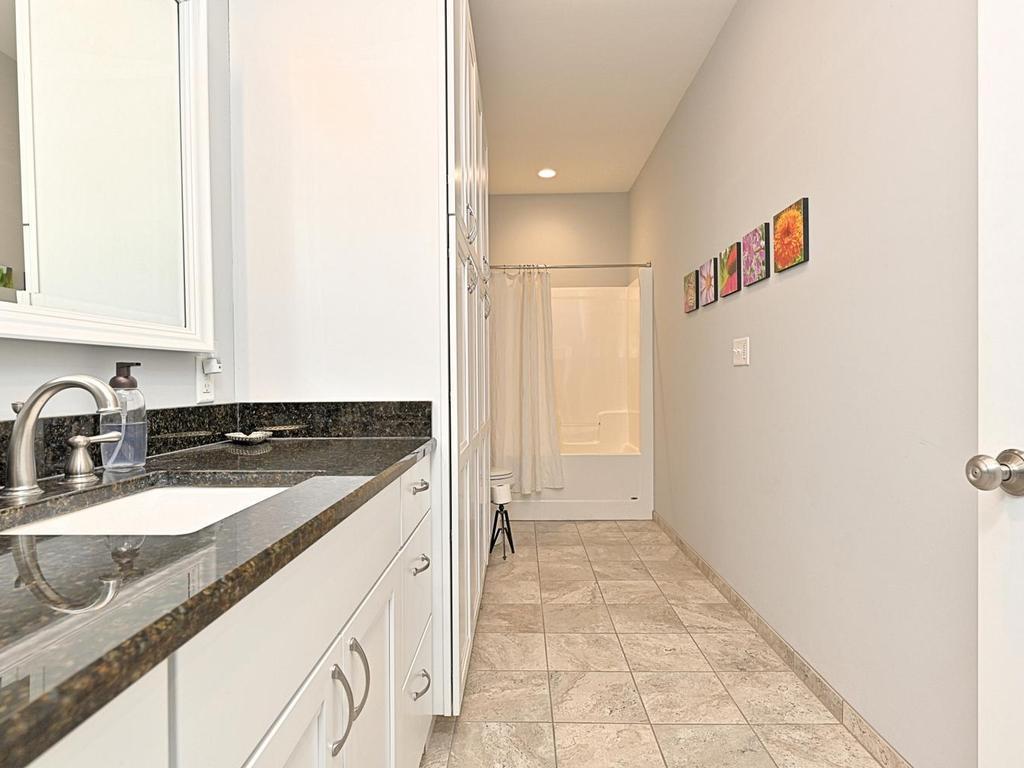 hallway bathroom