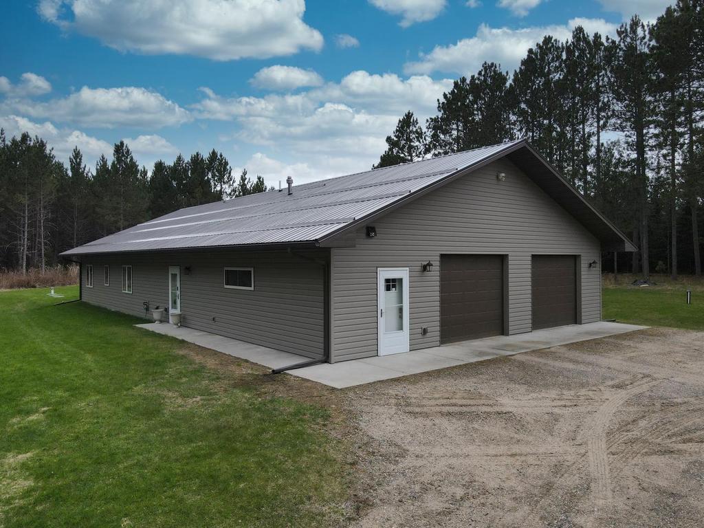 garage and house