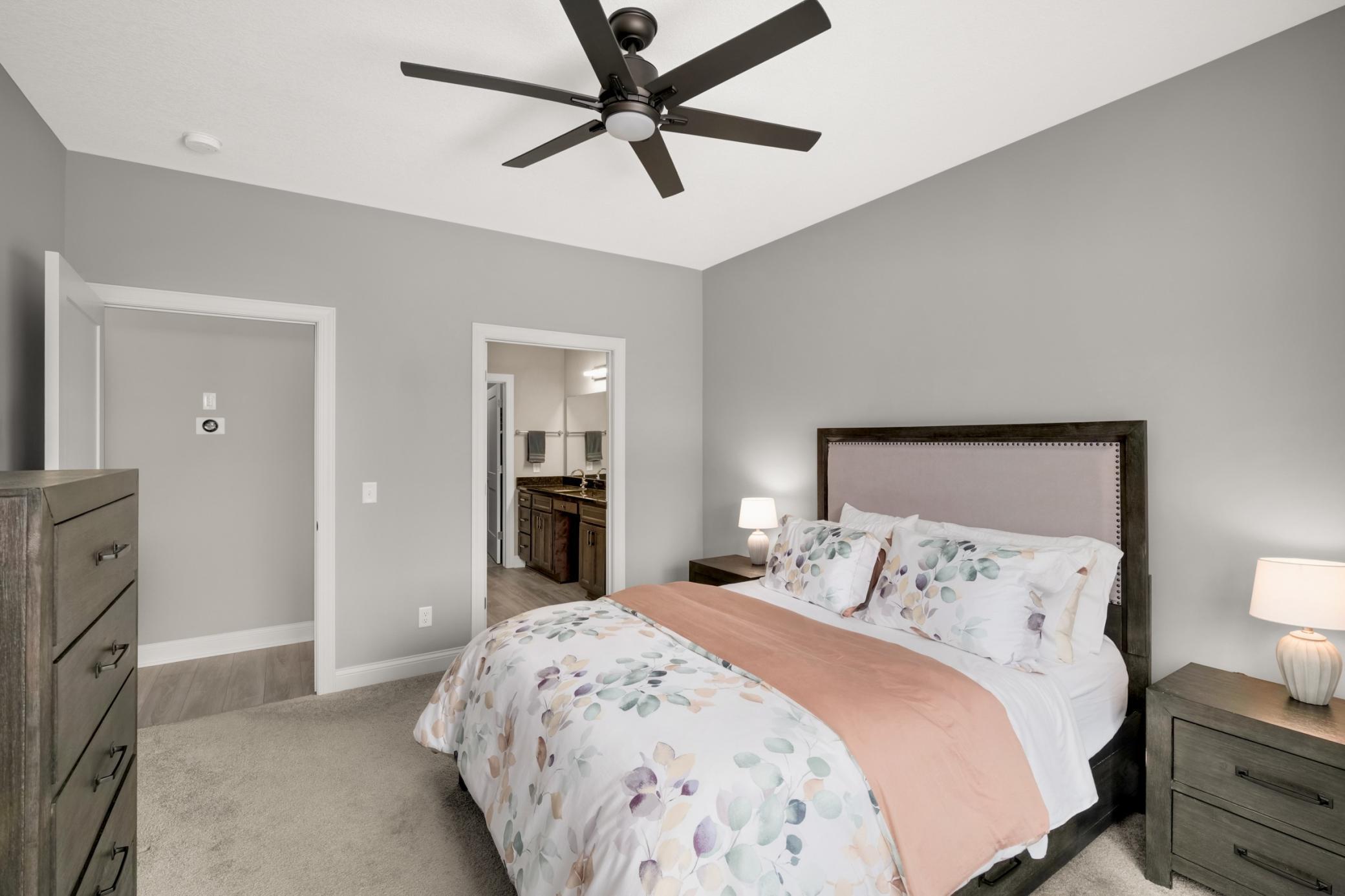 Primary bedroom suite