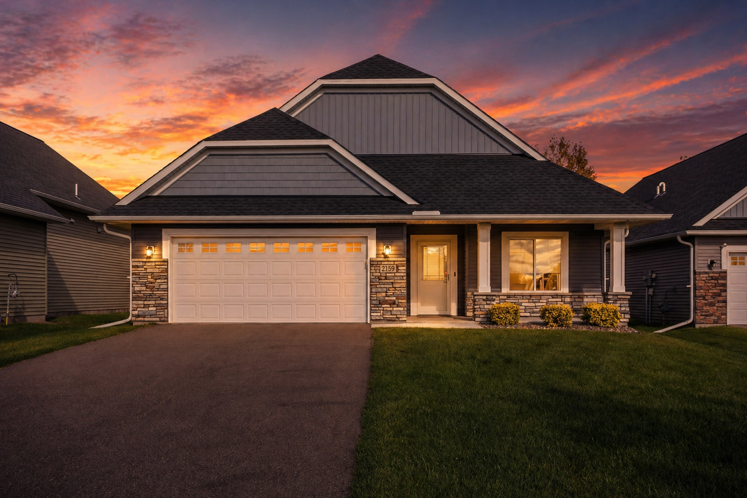Like new construction one level detached town home