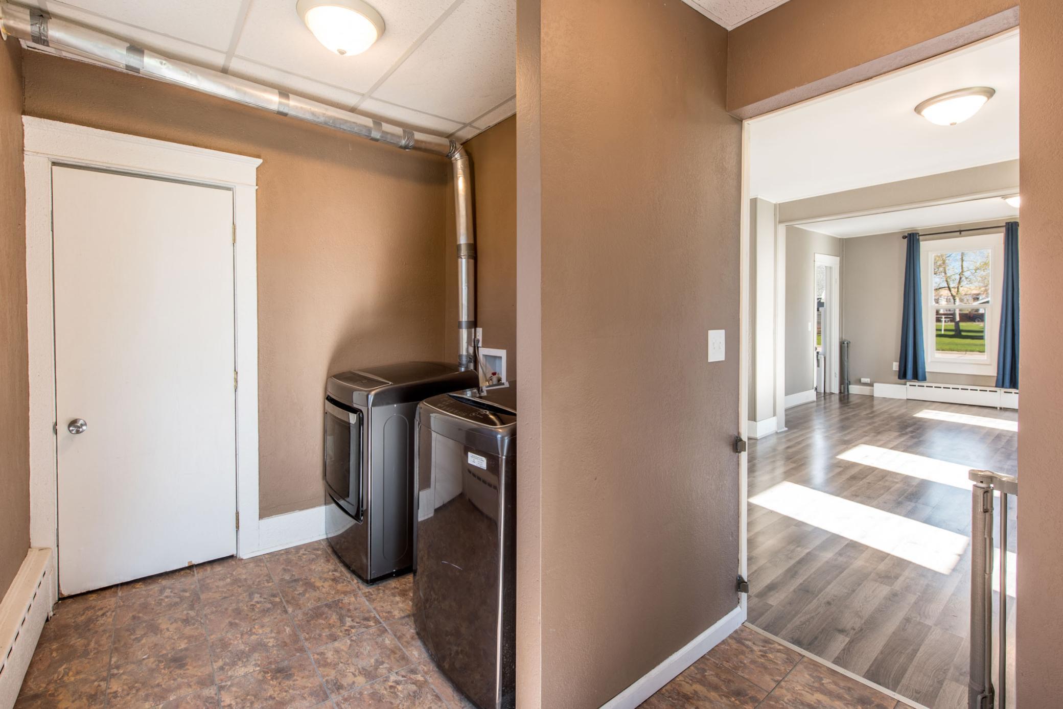 Main floor laundry