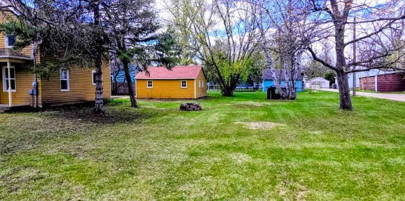 large backyard