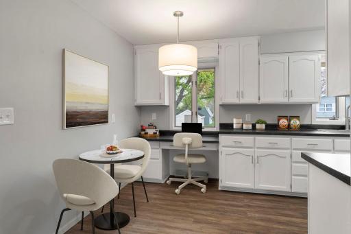Virtual Staged Kitchen nook