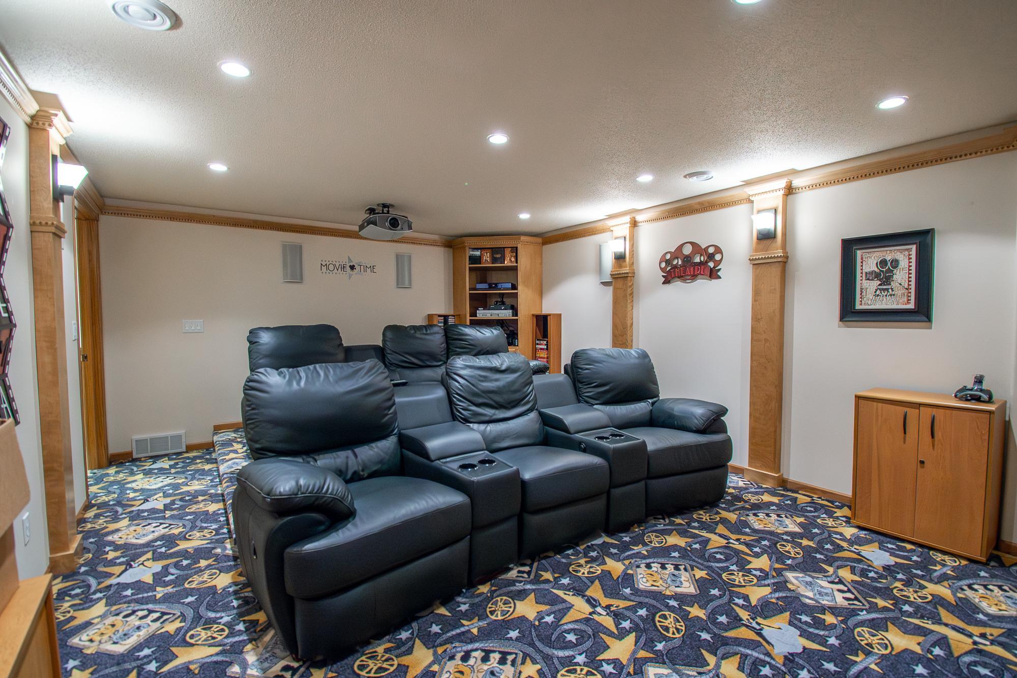 Theater room