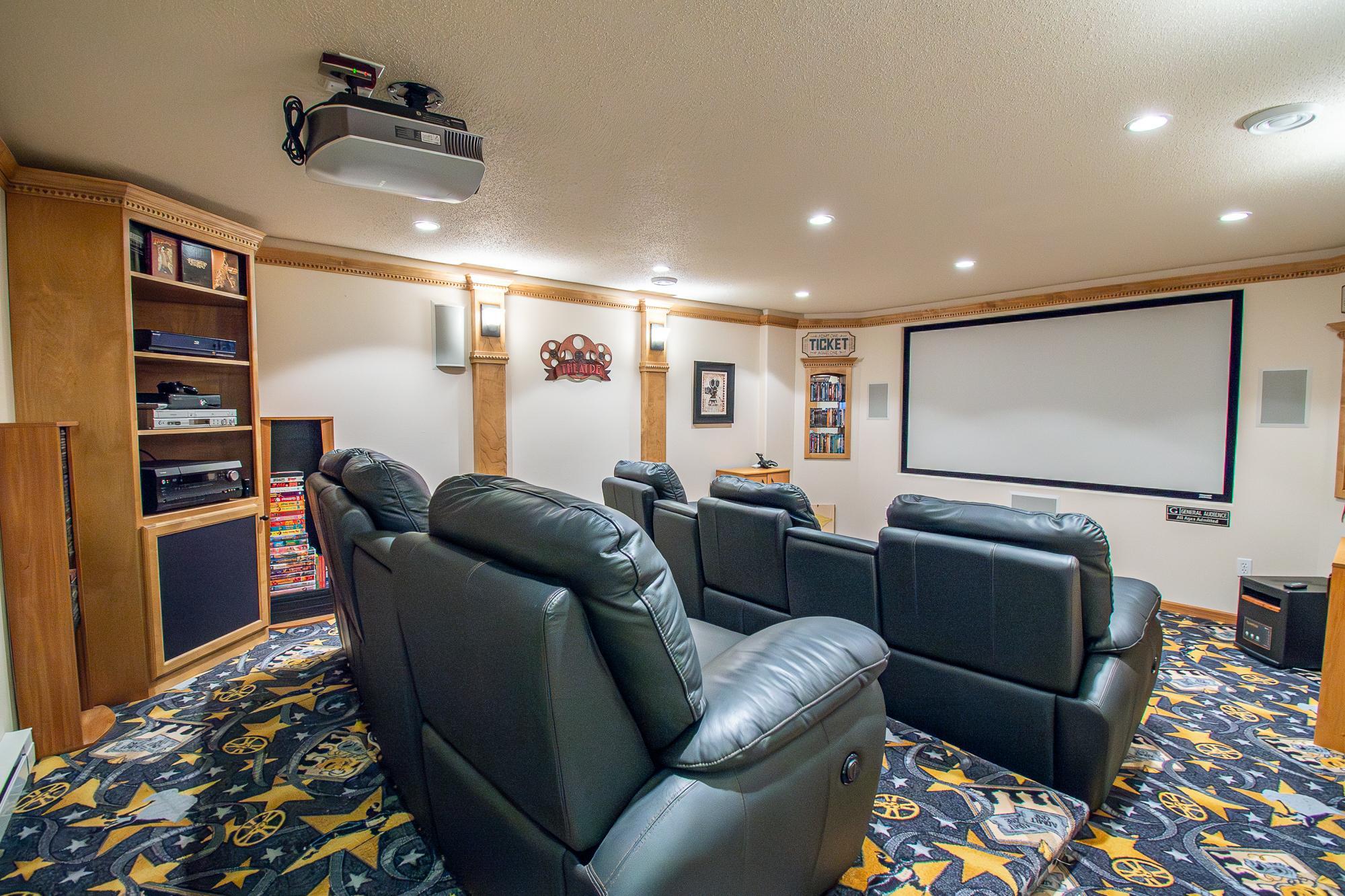 Theater room