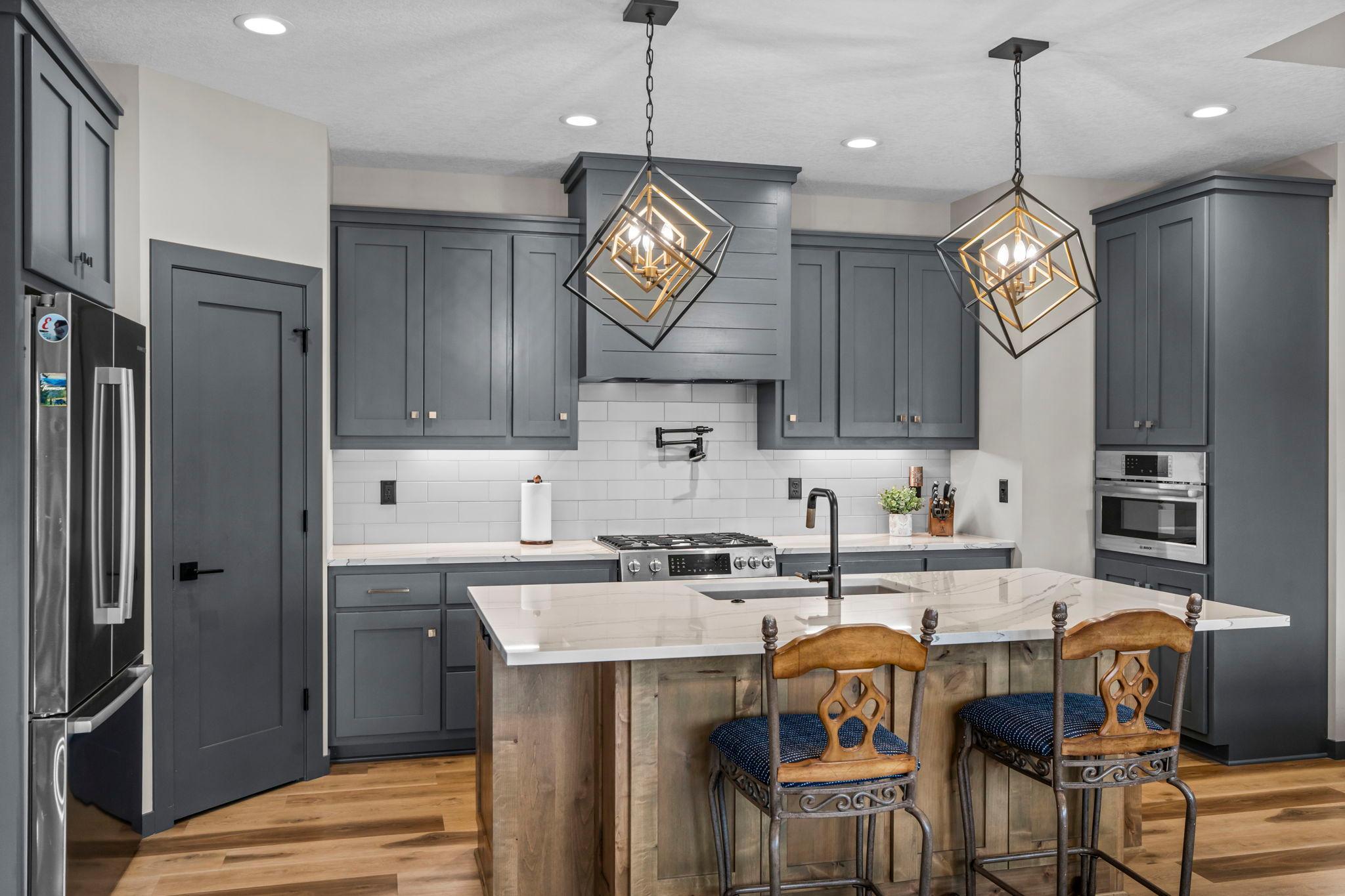 Gorgeous custom kitchen